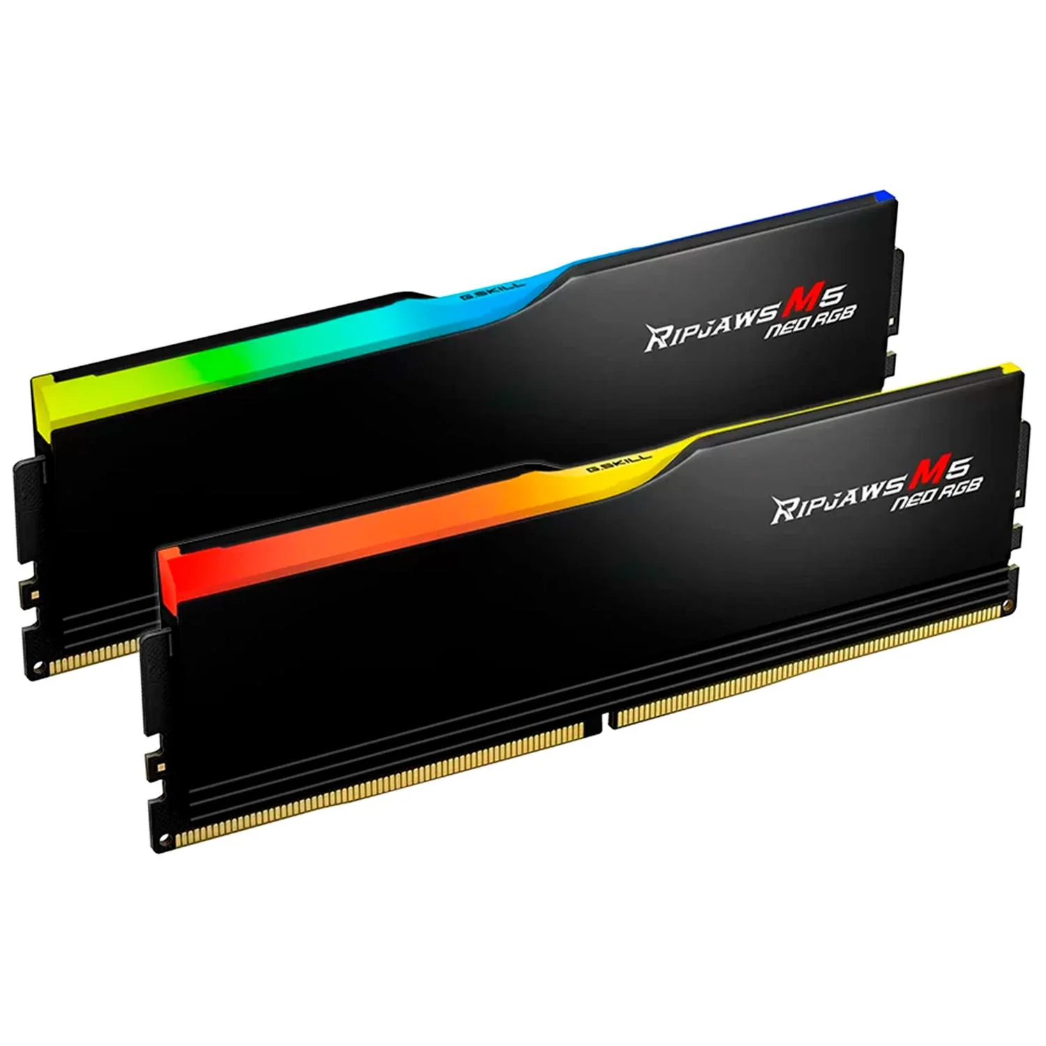 Memoria RAM DDR5 32GB 6000MT/s G.SKILL RIPJAWS M5 NEO RGB 2x16GB CL36 Negro F5-6000J3636F16GX2-RM5NRK - Image 2