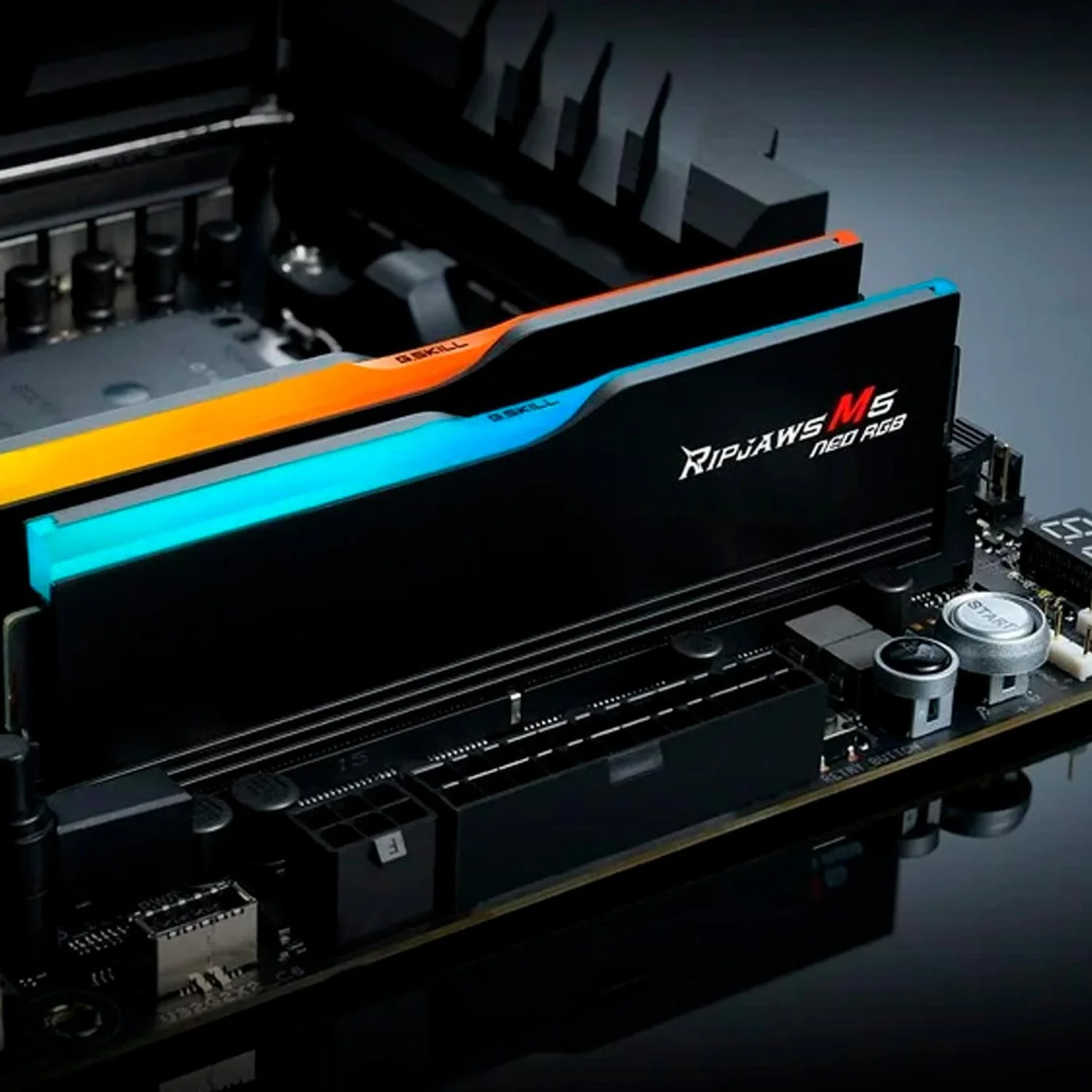 Memoria RAM DDR5 32GB 6000MT/s G.SKILL RIPJAWS M5 NEO RGB 2x16GB CL36 Negro F5-6000J3636F16GX2-RM5NRK - Image 4
