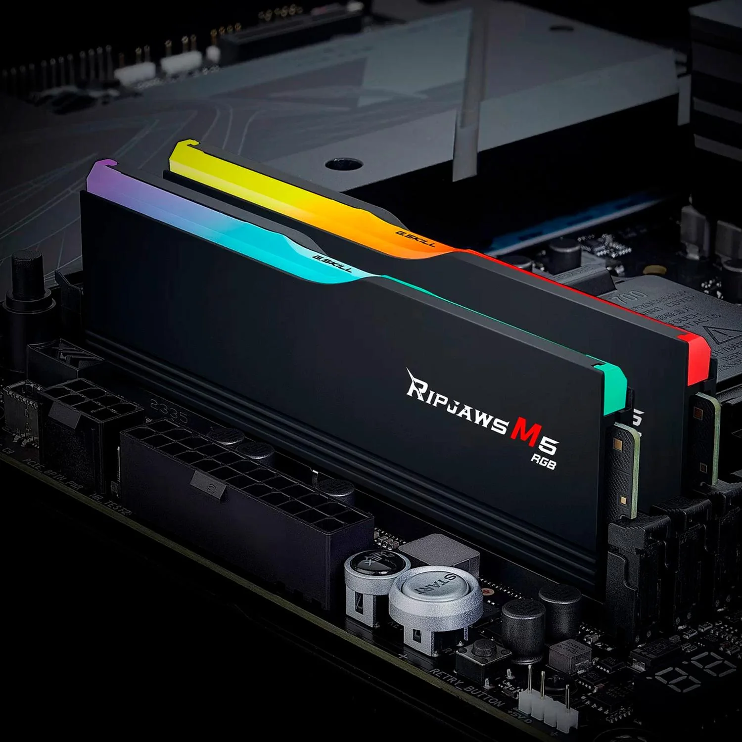 Memoria RAM DDR5 32GB 6000MT/s G.SKILL RIPJAWS M5 RGB 2x16GB CL36 Negro F5-6000J3636F16GX2-RM5RK - Image 4
