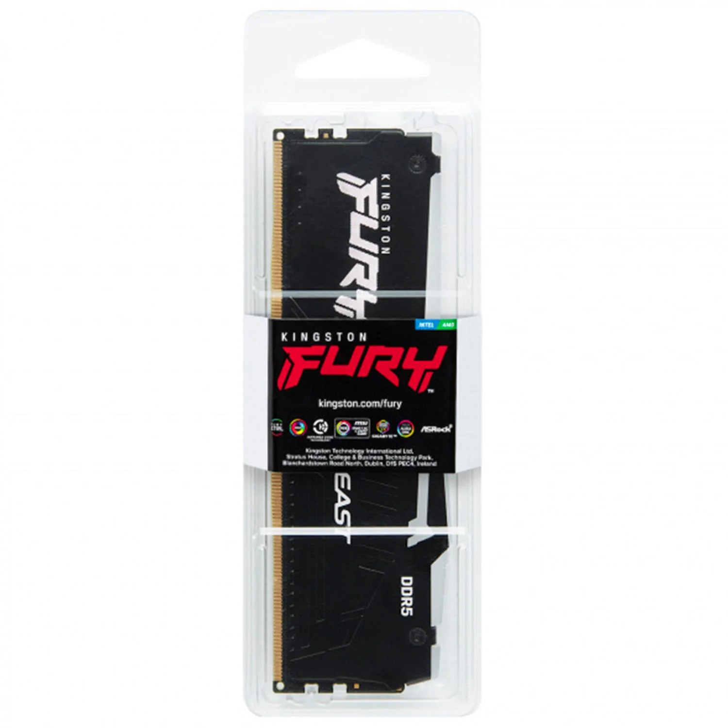 Memoria RAM DDR5 64GB 5600MT/s KINGSTON FURY BEAST RGB 1X64GB Negro CL36 KF556C36BBEA-64 - Image 5