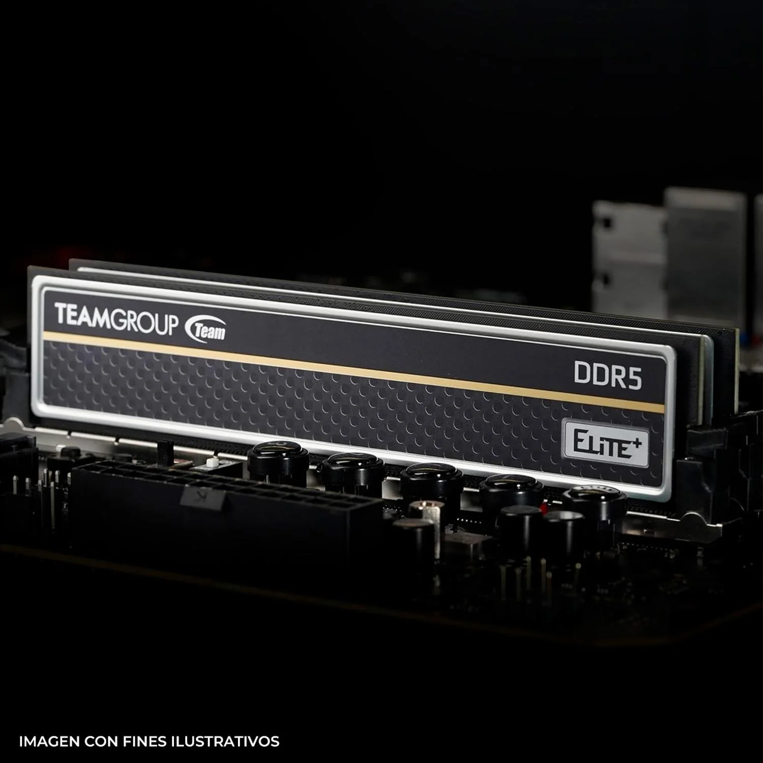 Memoria RAM DDR5 8GB 5600MT/s TEAMGROUP ELITE PLUS 1x8GB Negro TPBD58G5600HC4601 - Image 5