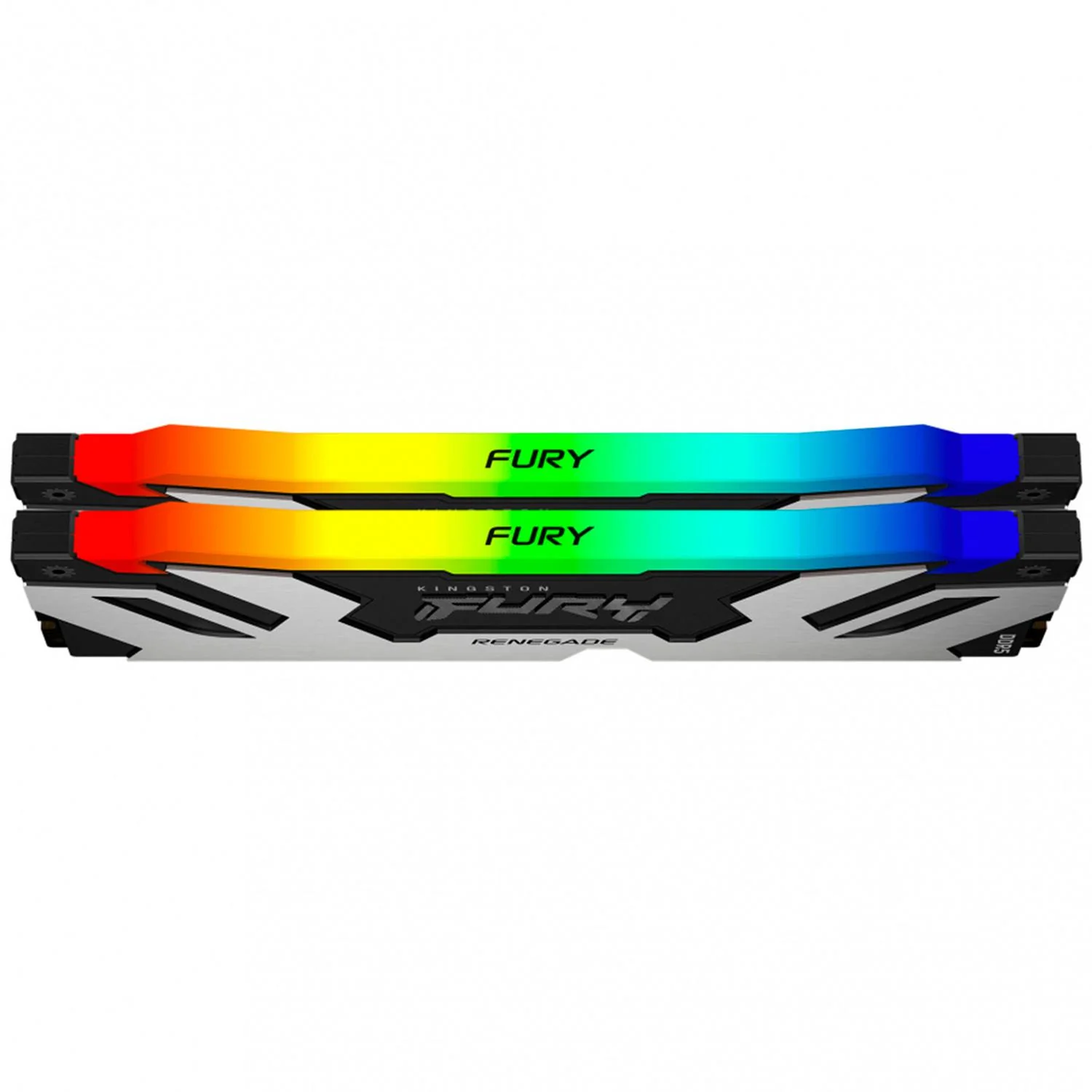 Memoria RAM DDR5 96GB 6000MT/s KINGSTON FURY RENEGADE RGB 2x48GB CL32 Plata/Negro KF560C32RSAK2-96 - Image 2