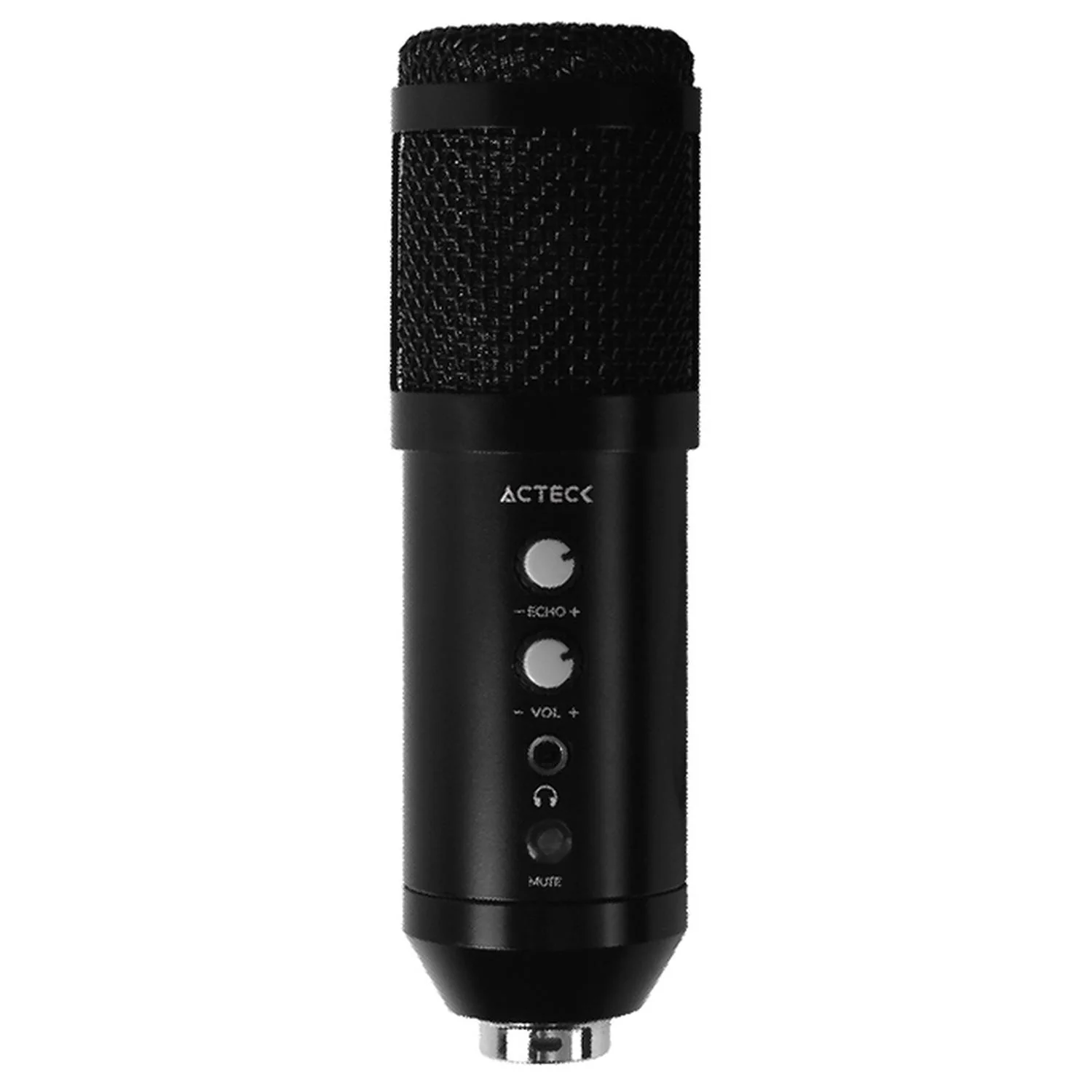 Microfono Gamer ACTCEK DEVO PLUS MC455 tripie USB-C Negro AC-936446 - Image 2