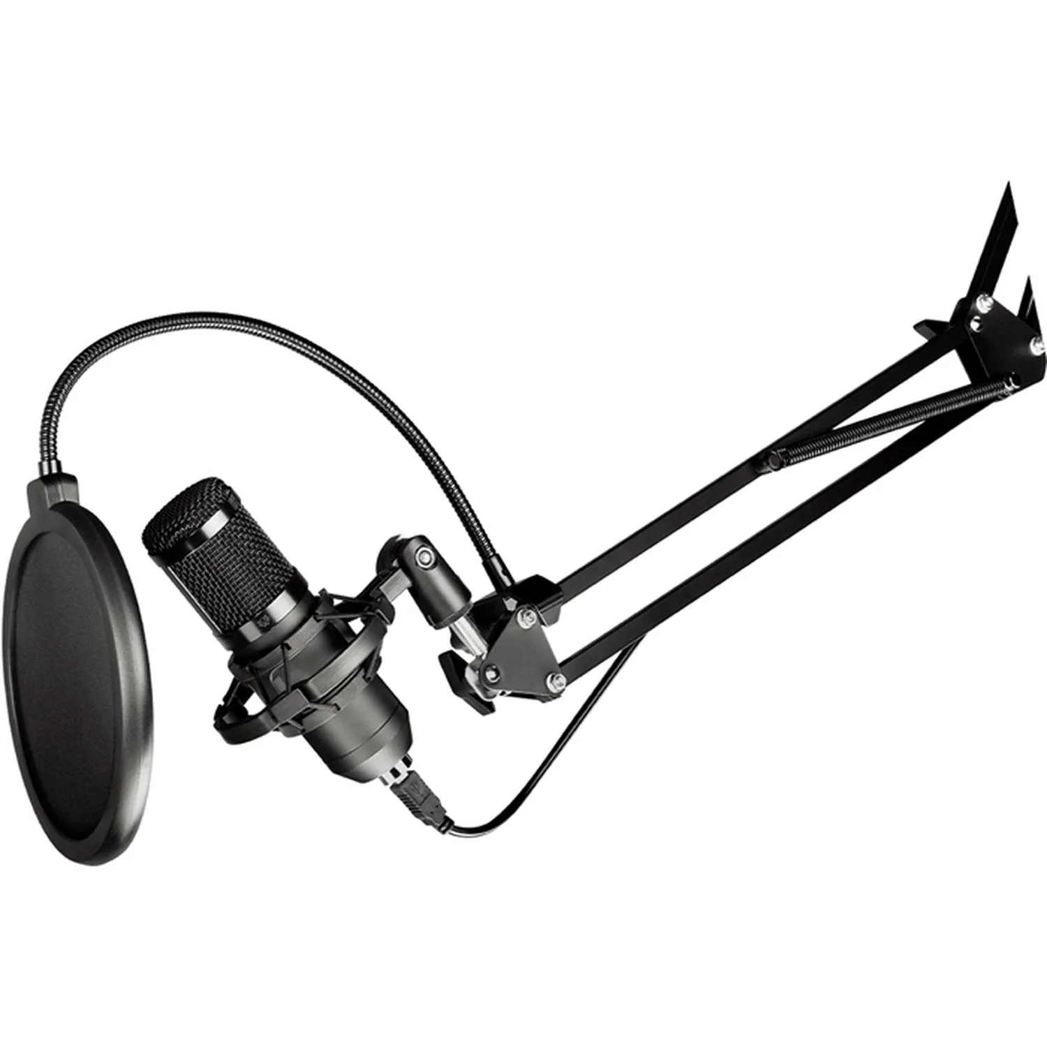 Microfono Gamer BALAM RUSH STELAR MC970 Streaming Filtro Anti POP Soporte - Image 3