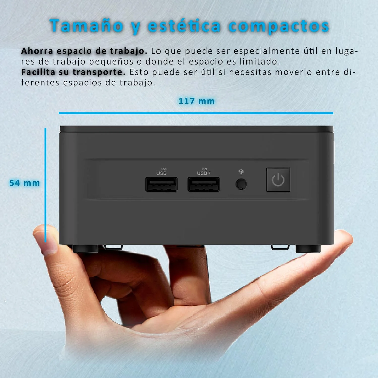 Mini PC ASUS NUC 14 PRO Intel Ultra 7 DDR5 SSD 2.5 M.2 WIFI 6E BT 5.3 - Image 6
