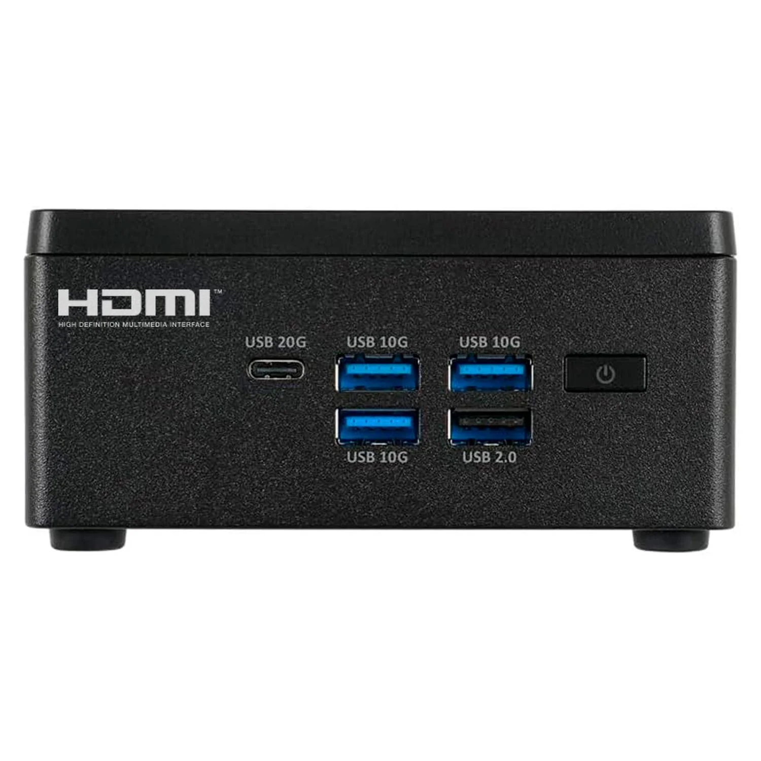 Mini PC ECS LIVA Z7 PLUS Intel ULTRA 5 125H AI 33 TOPS 2x DDR5 1x M.2 USB-C WiFi 6E Bluetooth 5.3 Barebone 95-653-QG9003