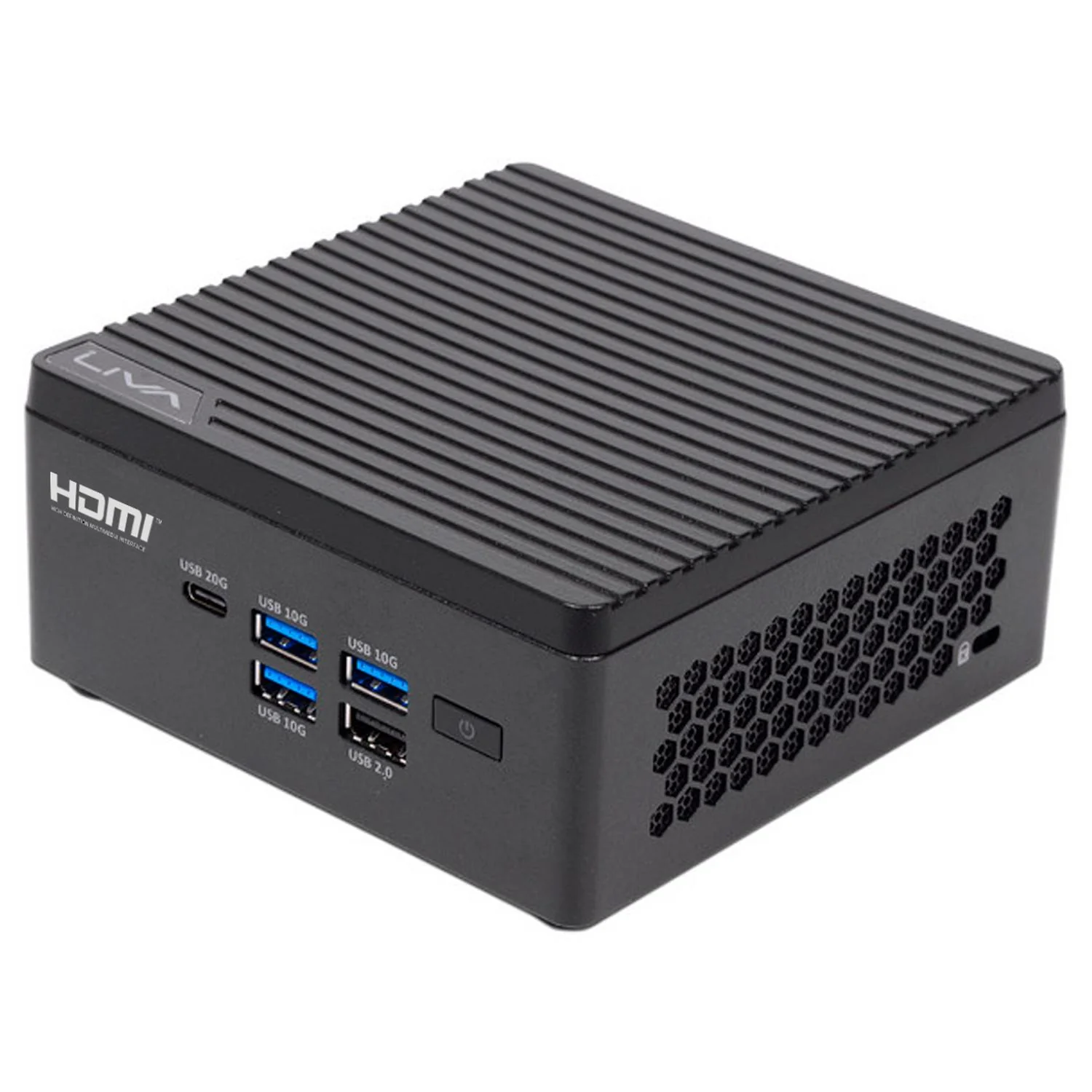 Mini PC ECS LIVA Z7 PLUS Intel ULTRA 5 125H AI 33 TOPS 2x DDR5 1x M.2 USB-C WiFi 6E Bluetooth 5.3 Barebone 95-653-QG9003 - Image 2