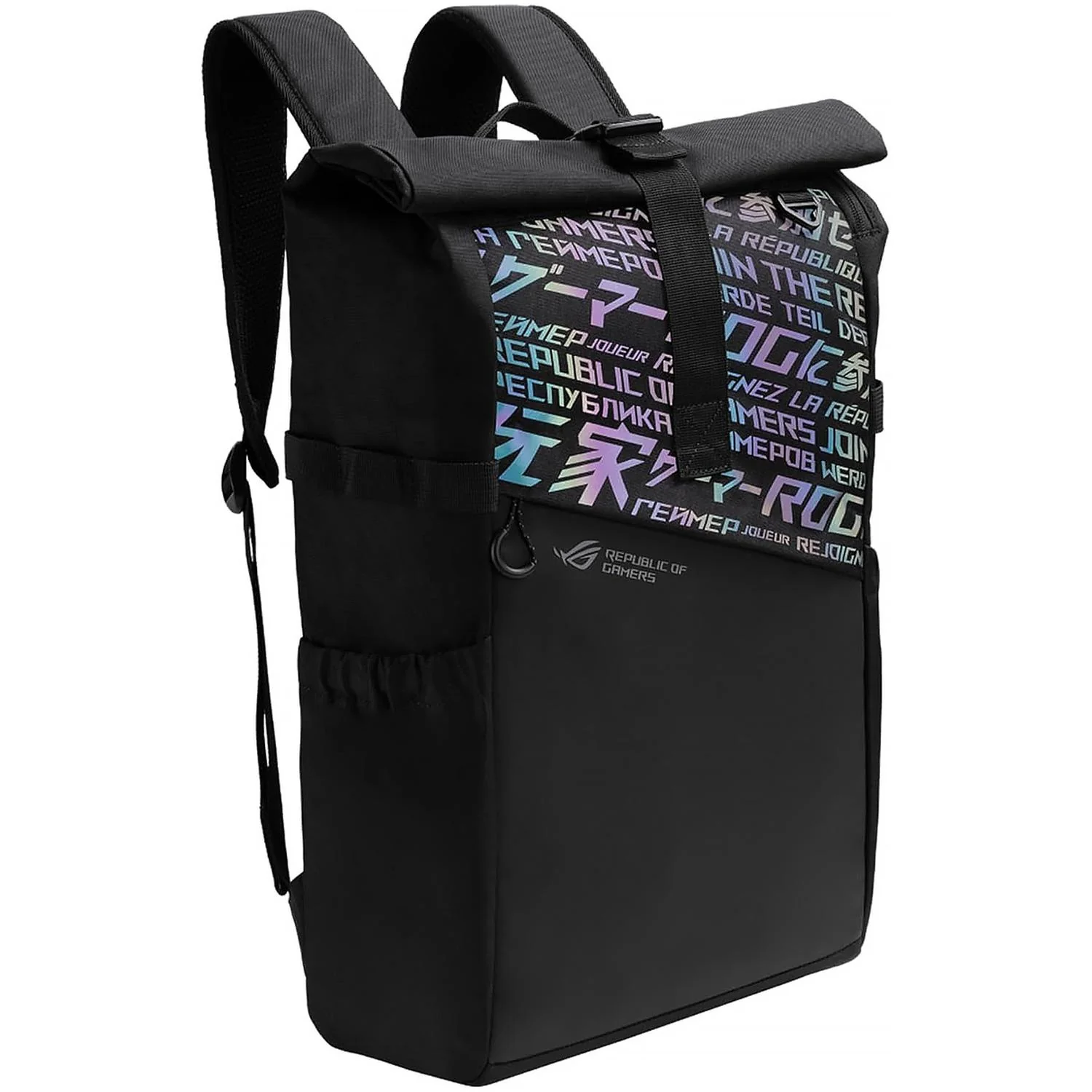 Mochila Gamer ASUS ROG BP4701 Laptop 17" Water Repellent Holográfico Negro - Image 2