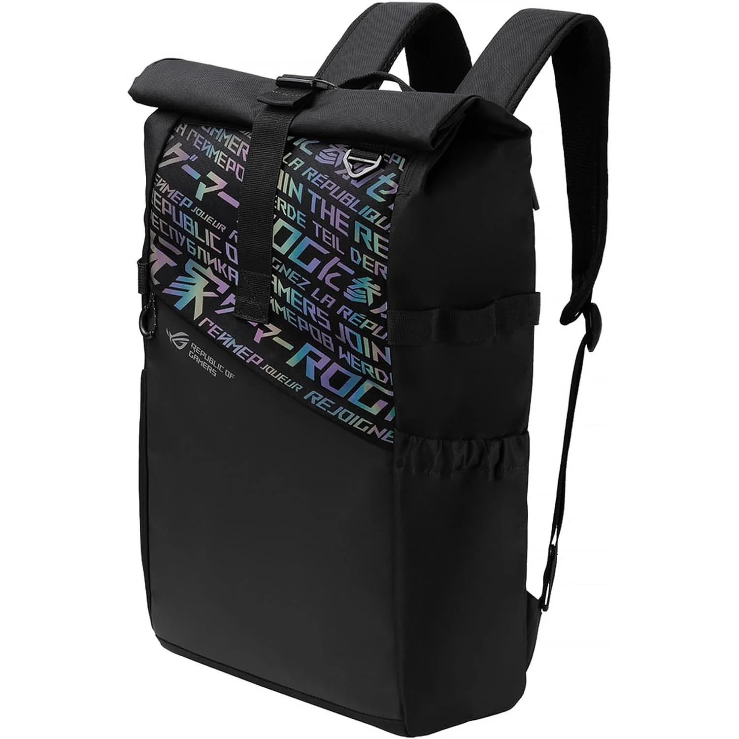 Mochila Gamer ASUS ROG BP4701 Laptop 17" Water Repellent Holográfico Negro - Image 3
