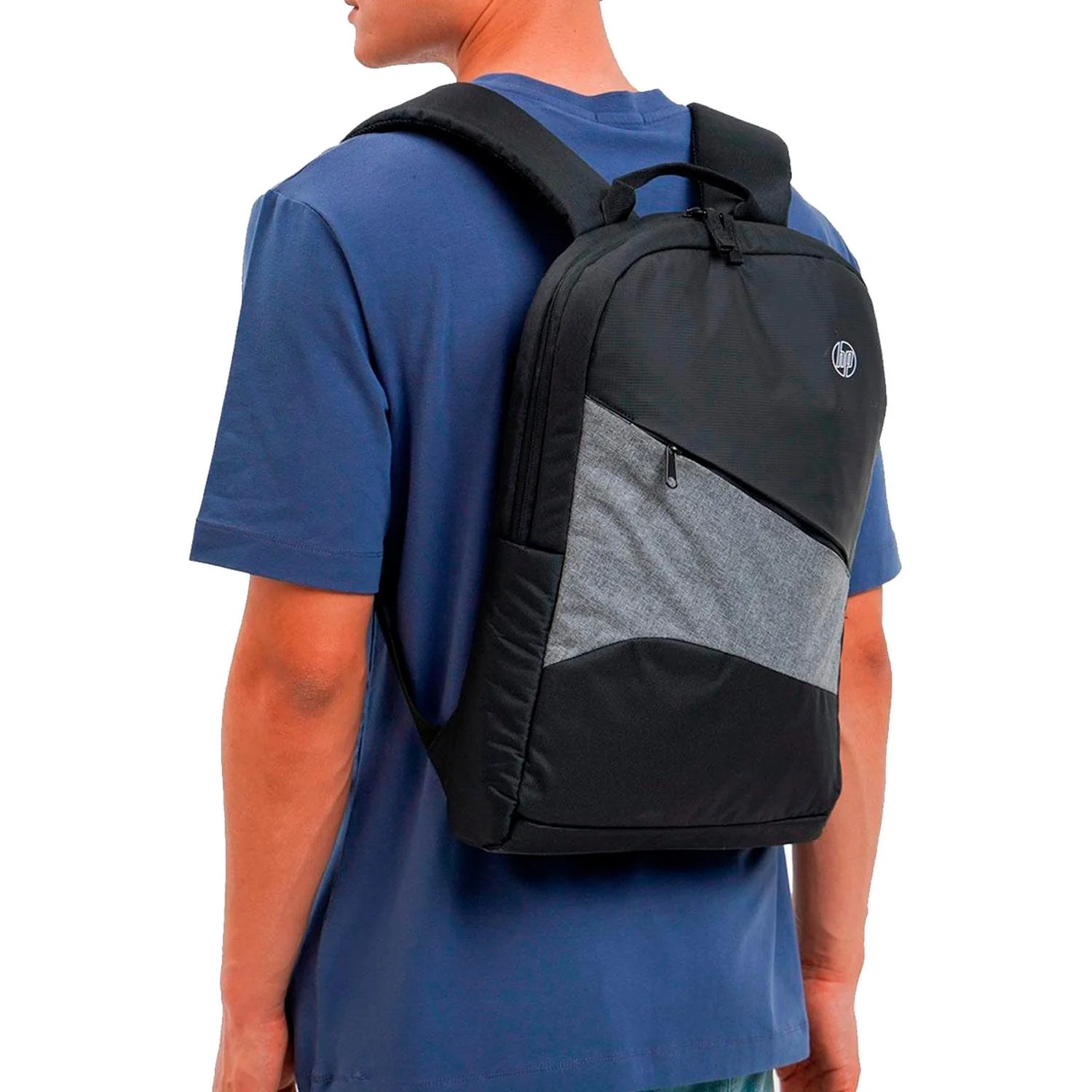 Mochila HP Wings Laptop 15.6" Diseño Elegante Color Negro/Gris - Image 4