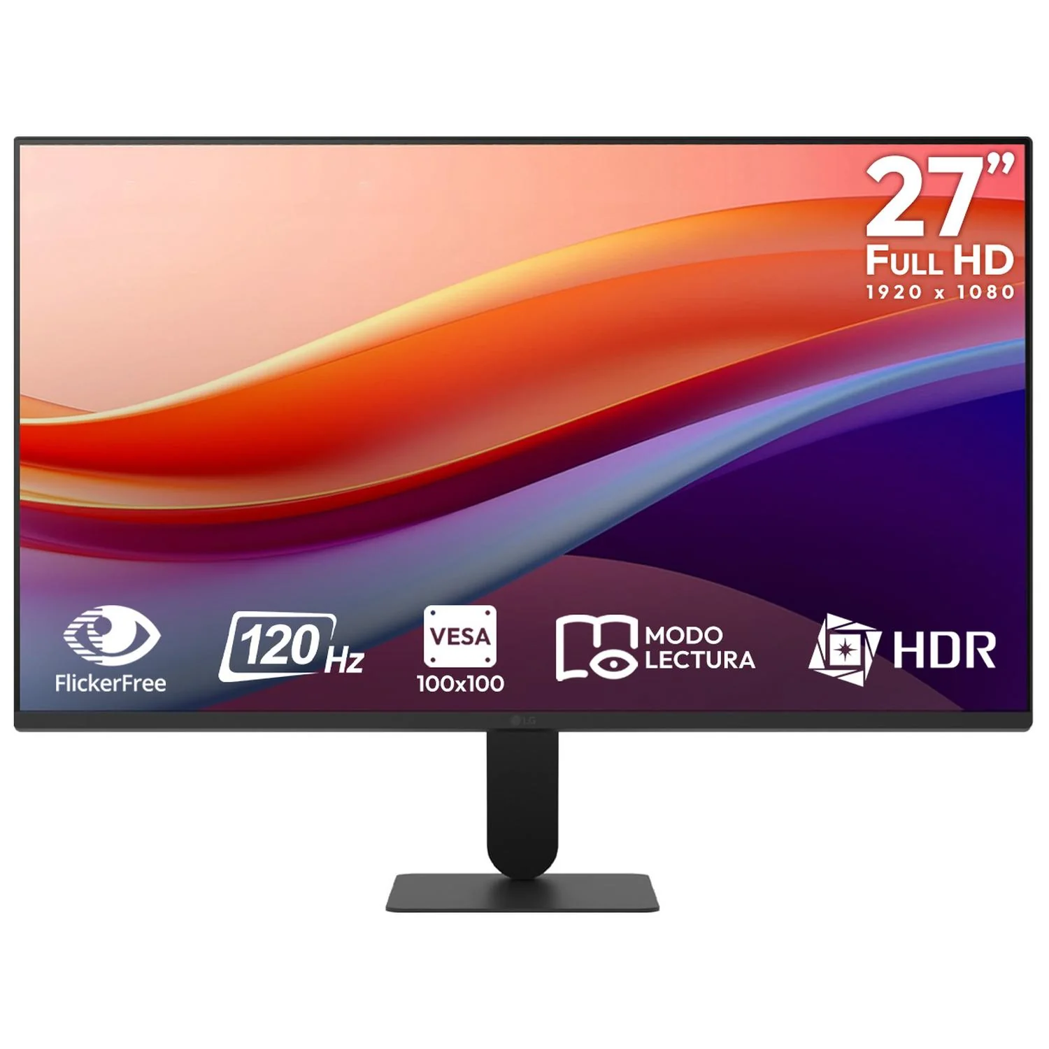 Monitor 27" LG 27U411A-B 5ms 120Hz Panel IPS Full HD HDMI D-Sub