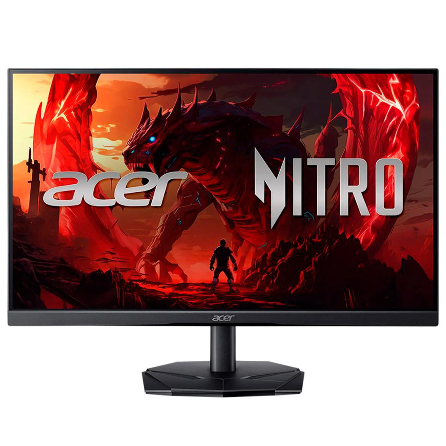 Monitor Gamer 23.8 ACER NITRO KG241Y P3BIP 0.5ms 180Hz Full HD VA HDMI DP AMD FreeSync