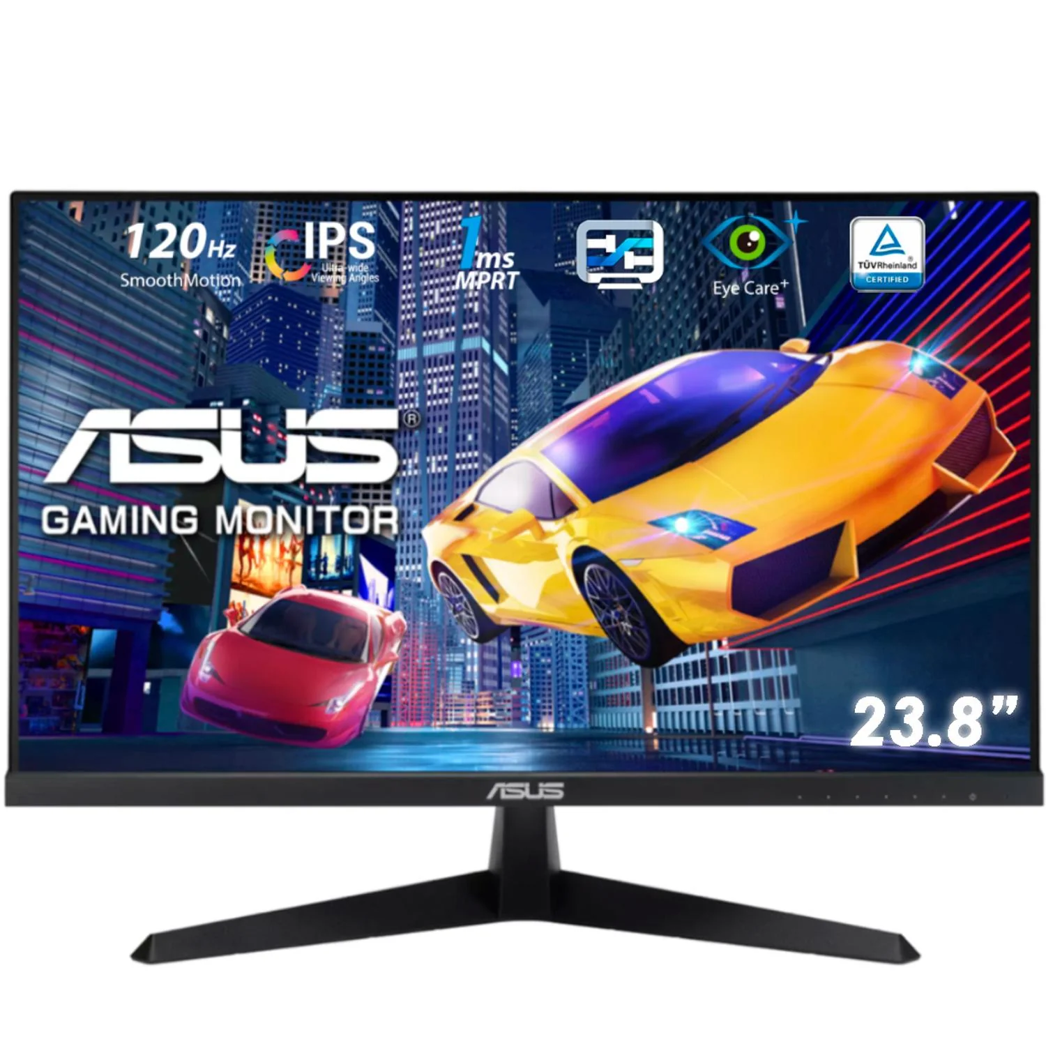 Monitor Gamer 23.8 ASUS VY249HGR 1ms 120Hz Full HD IPS LED HDMI VGA Adaptive Sync