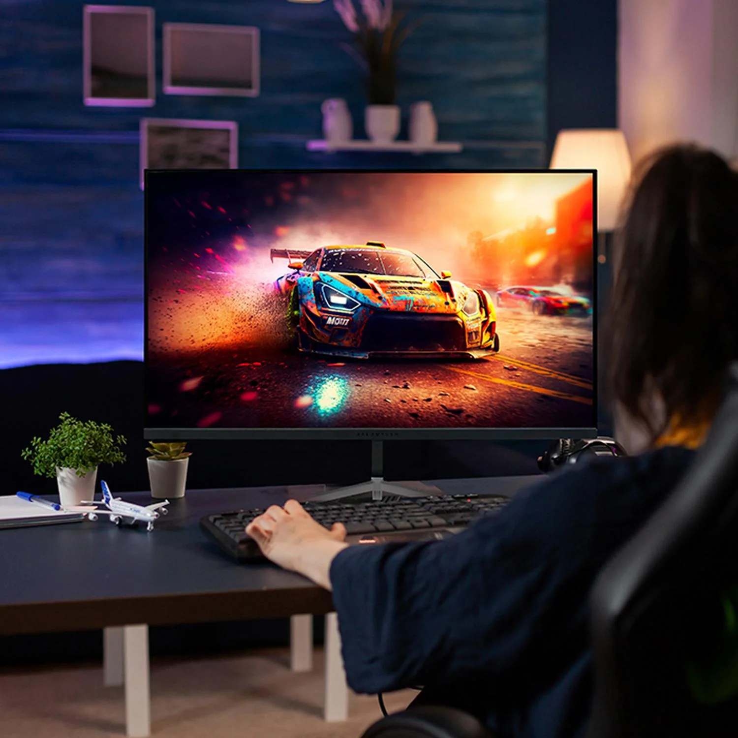 Monitor Gamer 23.8 BALAM RUSH ULTRA ODYSSEY II MFX23 1ms 100Hz FHD IPS LED HDMI Negro BR-938358 - Image 5
