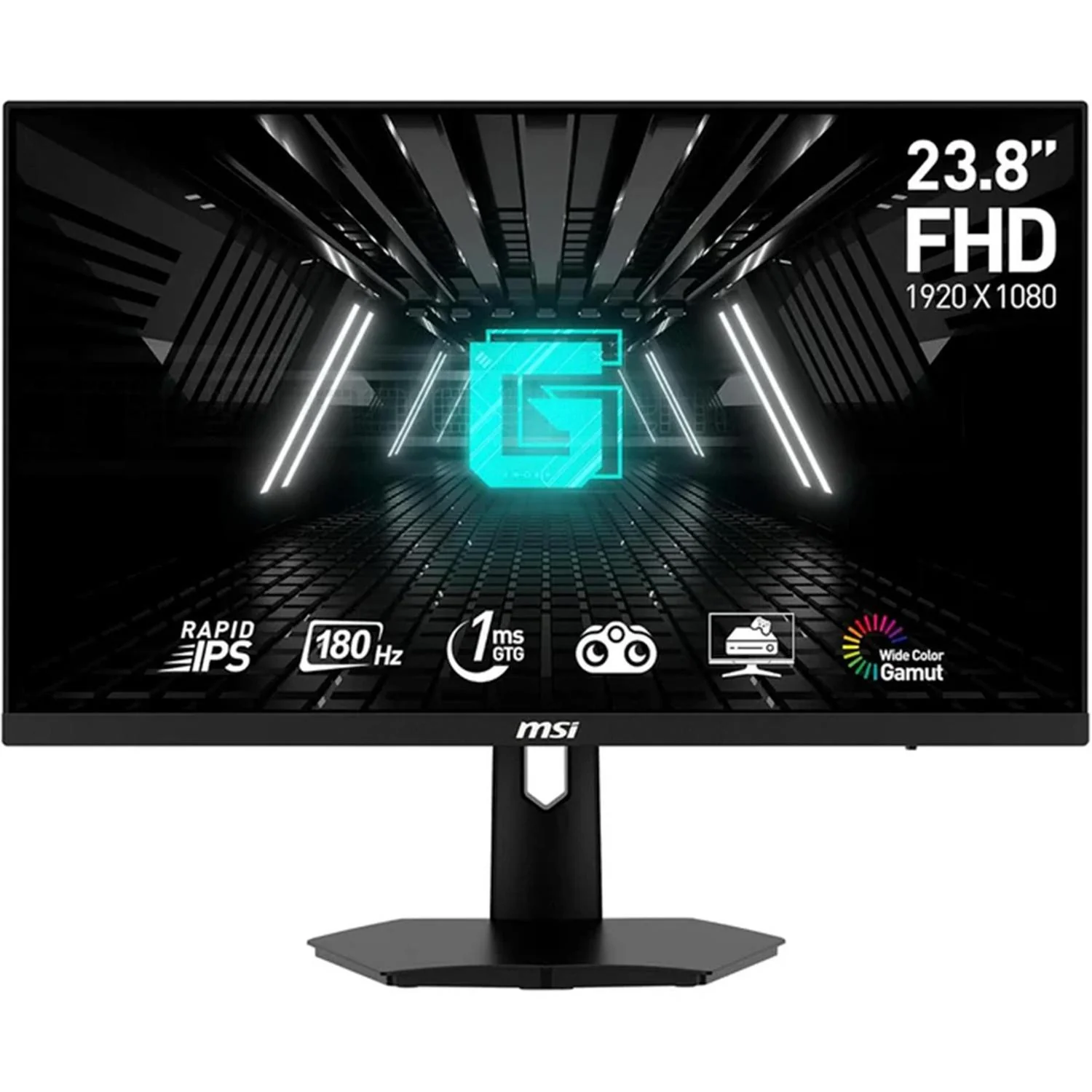 Monitor Gamer 23.8 MSI G244F E2 1ms 180Hz Full HD Rapid IPS HDMI DP Reacondicionado