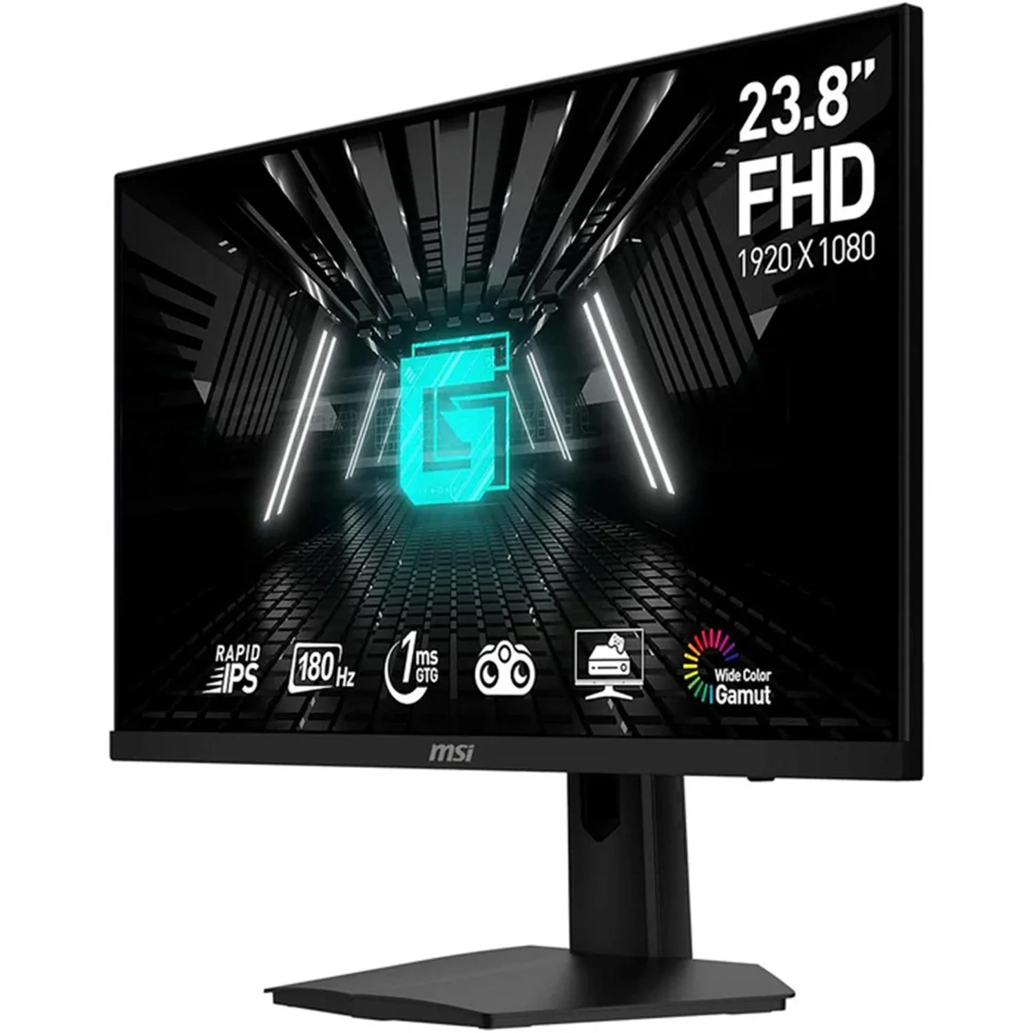 Monitor Gamer 23.8 MSI G244F E2 1ms 180Hz Full HD Rapid IPS HDMI DP Reacondicionado - Image 3