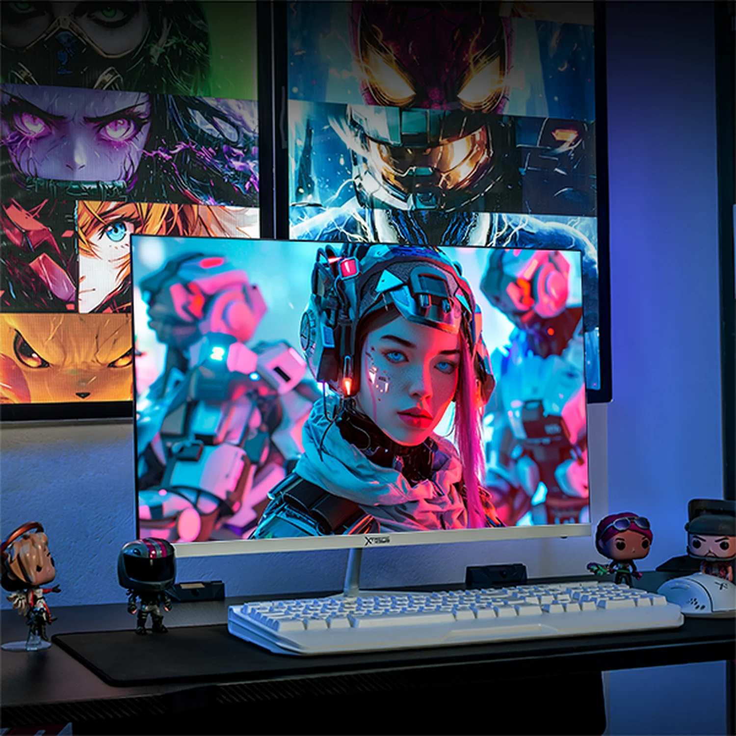 Monitor Gamer 24.5 XTREME PC GAMING Infinite Game 5ms 100Hz FHD IPS HDMI Altavoces Adaptive-Sync Blanco MXTWT245F - Image 6