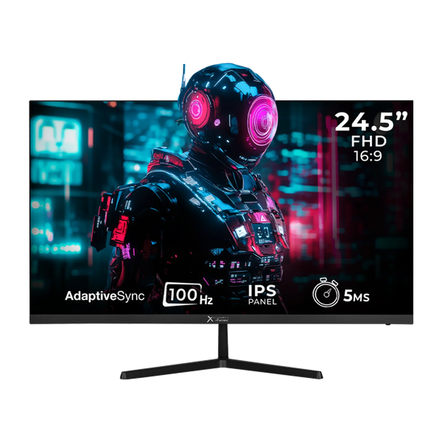 Monitor Gamer 24.5 XTREME PC GAMING Infinite Game 5ms 100Hz FHD IPS HDMI Altavoces Adaptive-Sync Negro MXTBK245F