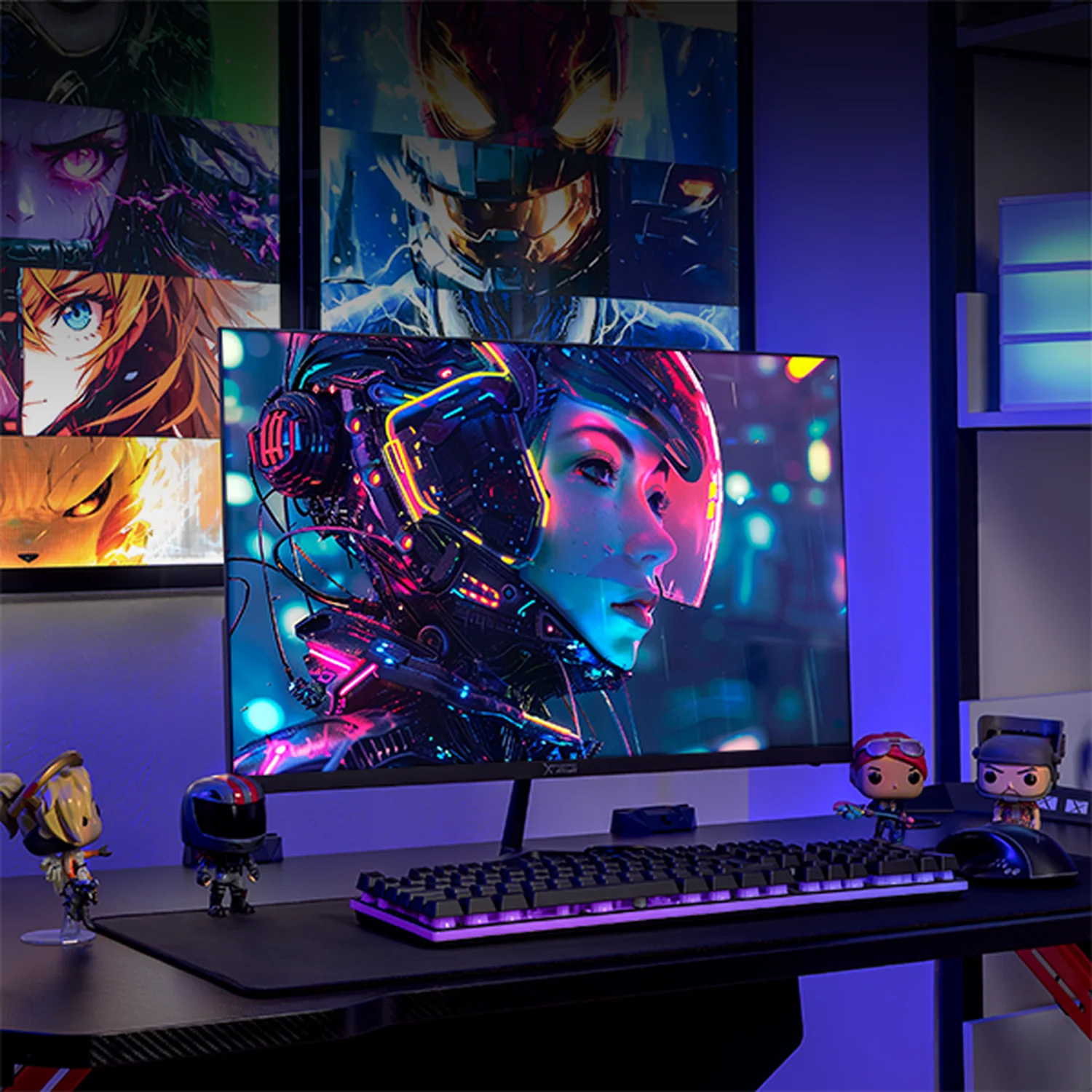 Monitor Gamer 24.5 XTREME PC GAMING Infinite Game 5ms 100Hz FHD IPS HDMI Altavoces Adaptive-Sync Negro MXTBK245F - Image 6