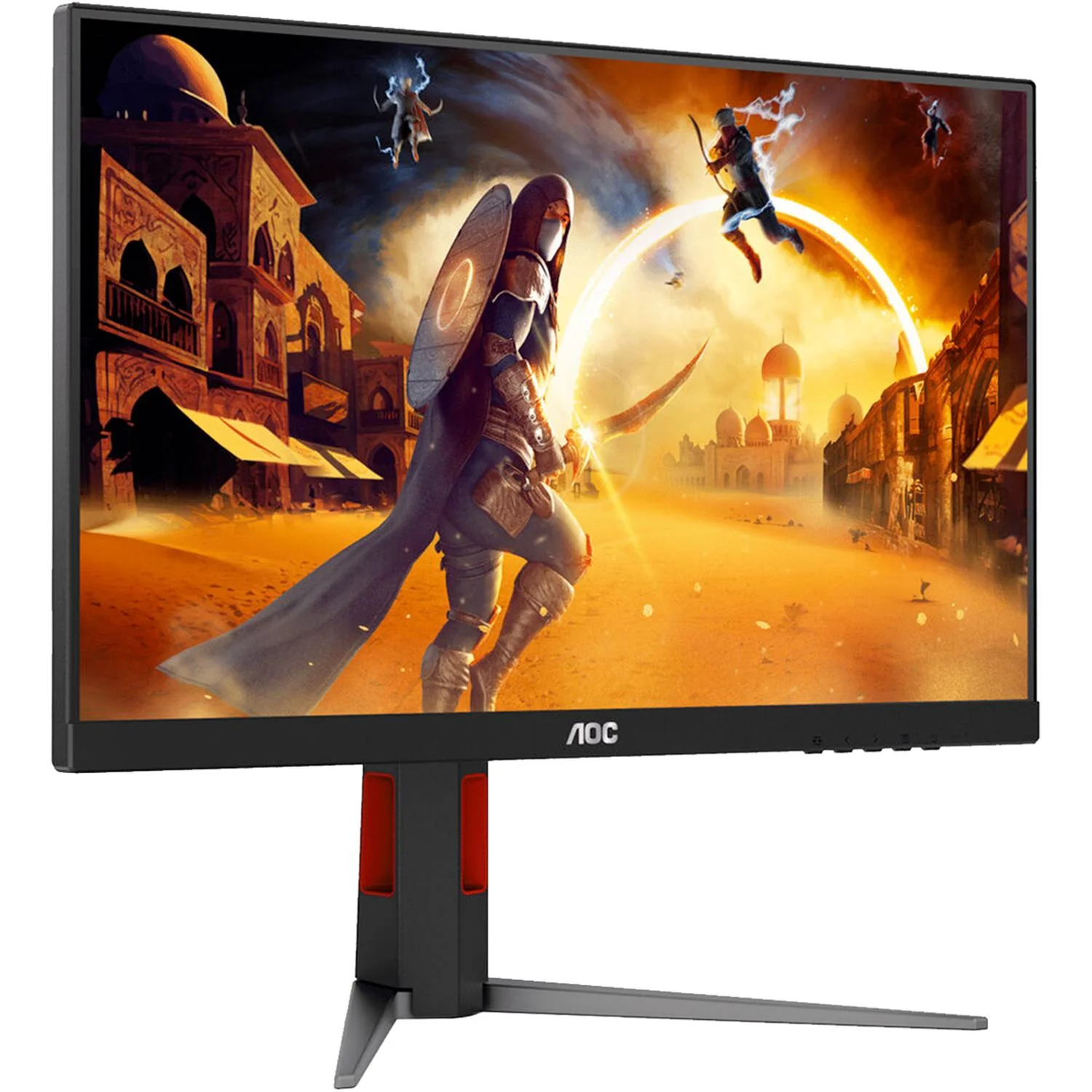 Monitor Gamer 27 AOC 0.5ms 180Hz Full HD IPS WLED HDMI DP G-Sync Pivote 27G4 - Image 2
