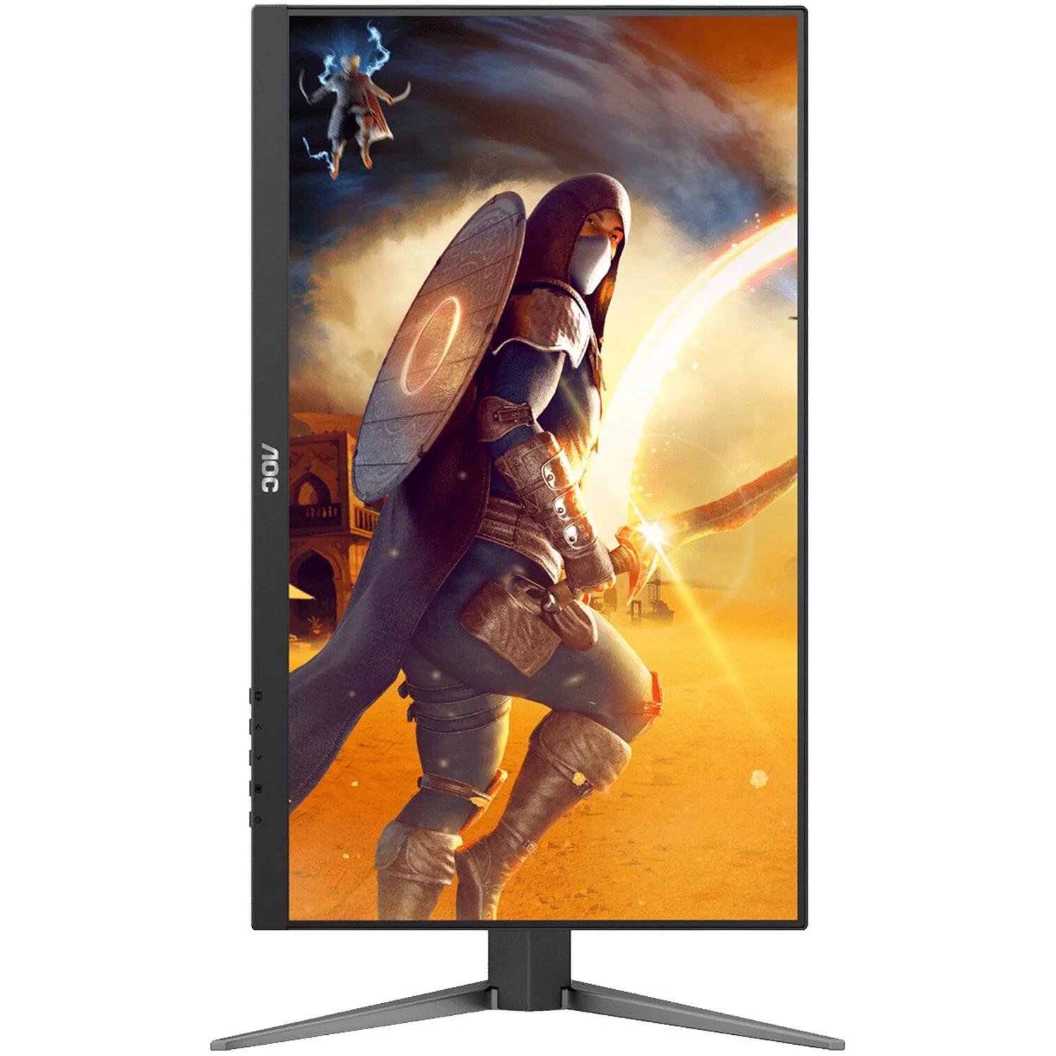 Monitor Gamer 27 AOC 0.5ms 180Hz Full HD IPS WLED HDMI DP G-Sync Pivote 27G4 - Image 4