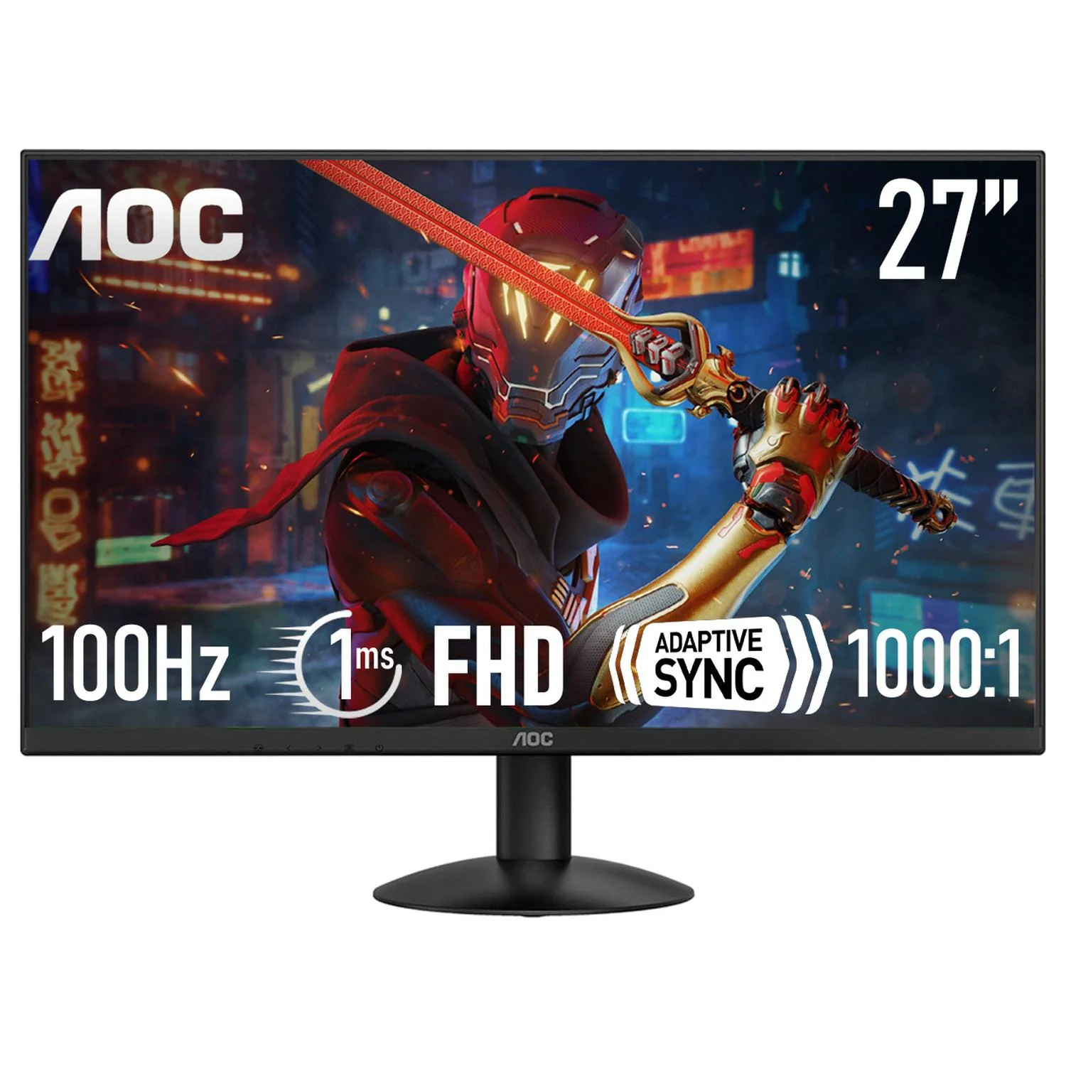 Monitor Gamer 27 AOC 27B30H 1ms 100Hz Full HD IPS LED HDMI Adaptive-Sync