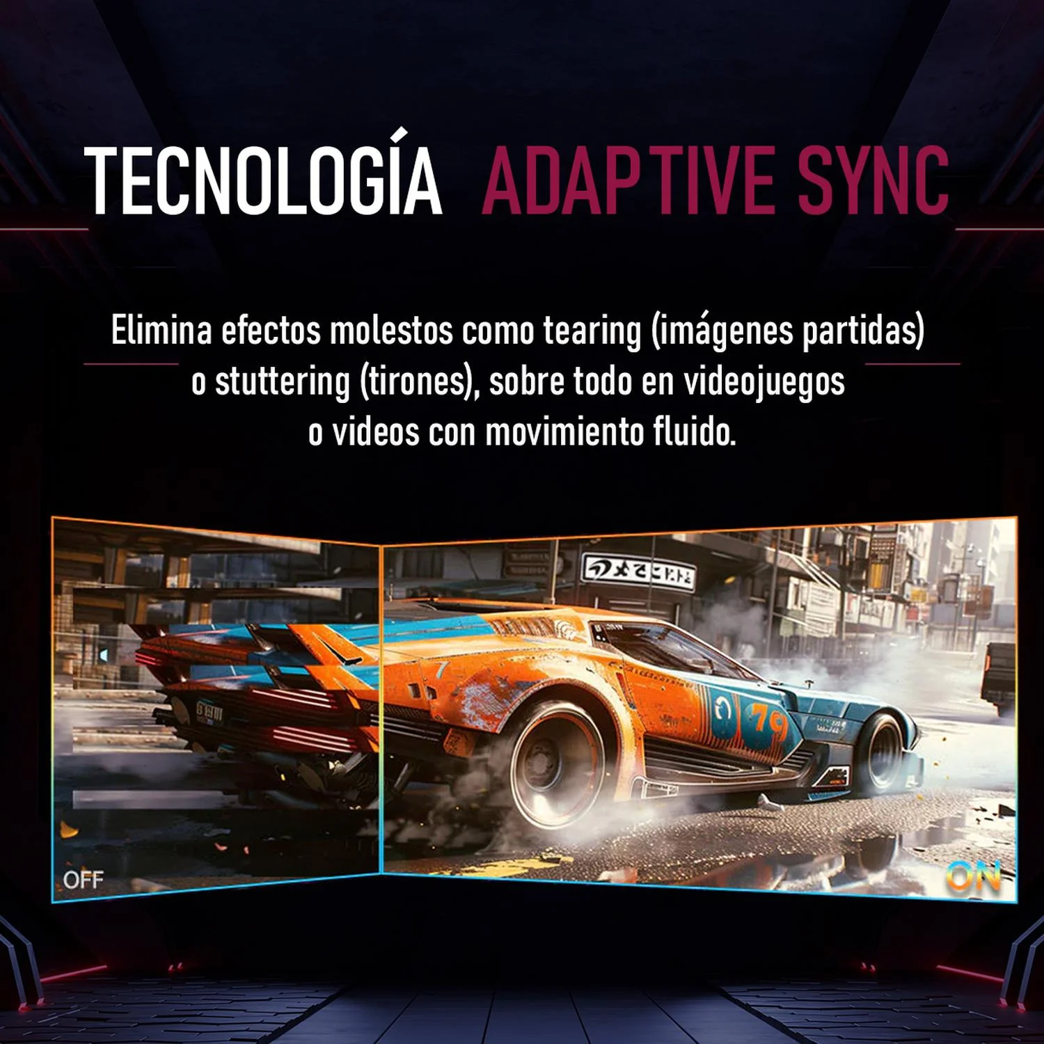 Monitor Gamer 27 AOC 27G50F 0.5ms 144Hz Full HD IPS LED HDMI DP Adaptive Sync - Image 5