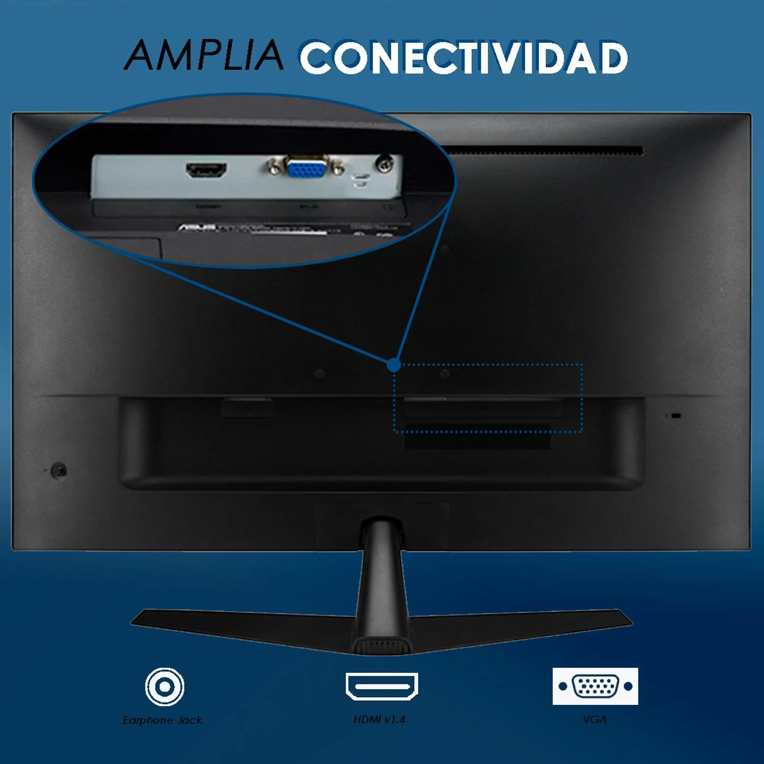 Monitor Gamer 27 ASUS VY279HGR 1ms 120Hz Full HD IPS LED HDMI VGA Adaptive Sync - Image 3