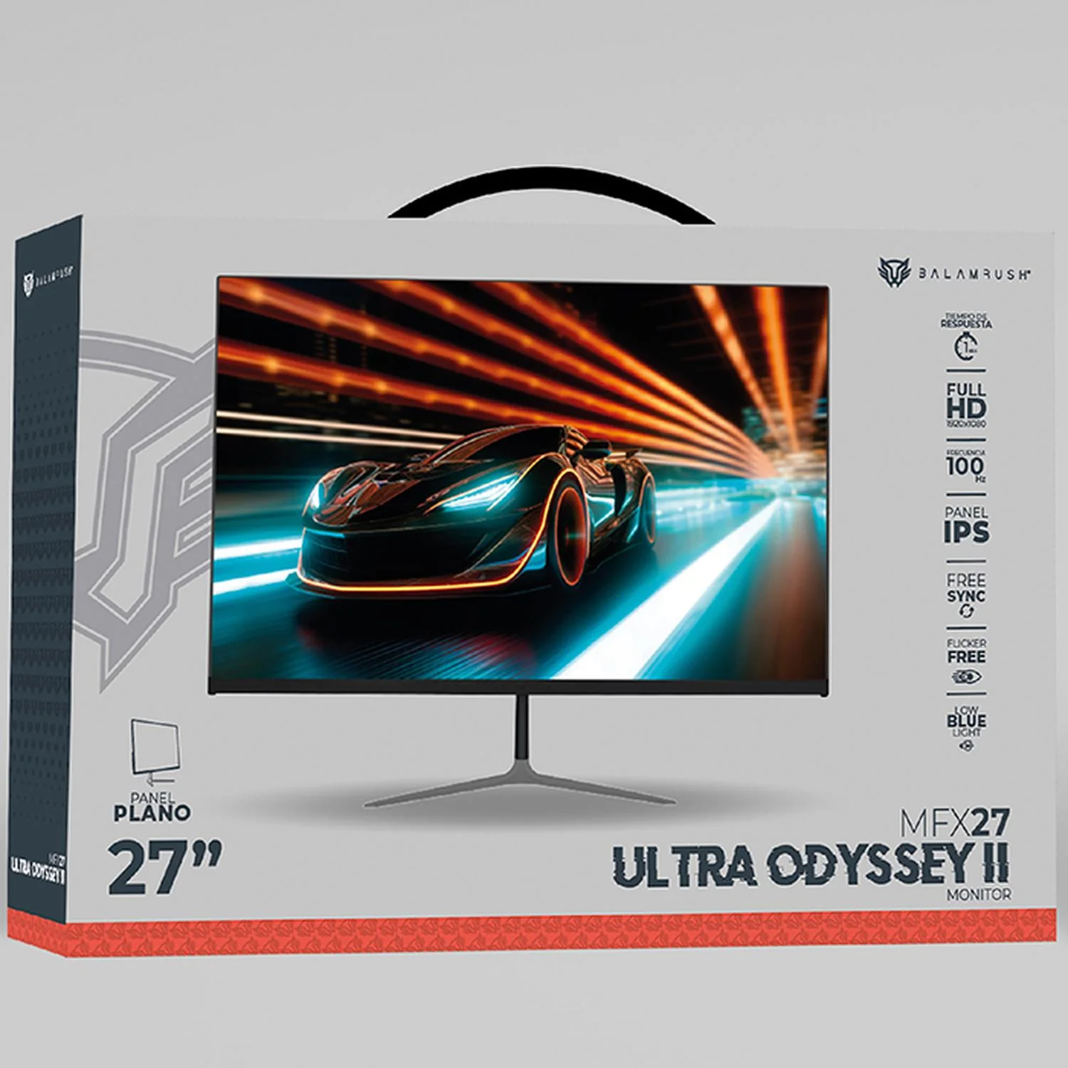 Monitor Gamer 27 BALAM RUSH ULTRA ODYSSEY II MFX27 1ms 100Hz FHD IPS LED HDMI Negro BR-938310 - Image 6