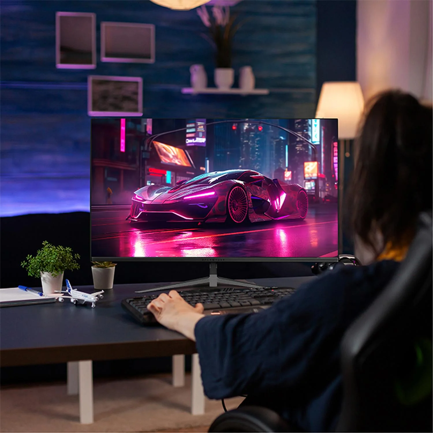 Monitor Gamer 27 BALAM RUSH ULTRA ODYSSEY II MGX27 1ms 165Hz FHD VA LED USB-C Negro BR-938297 - Image 5