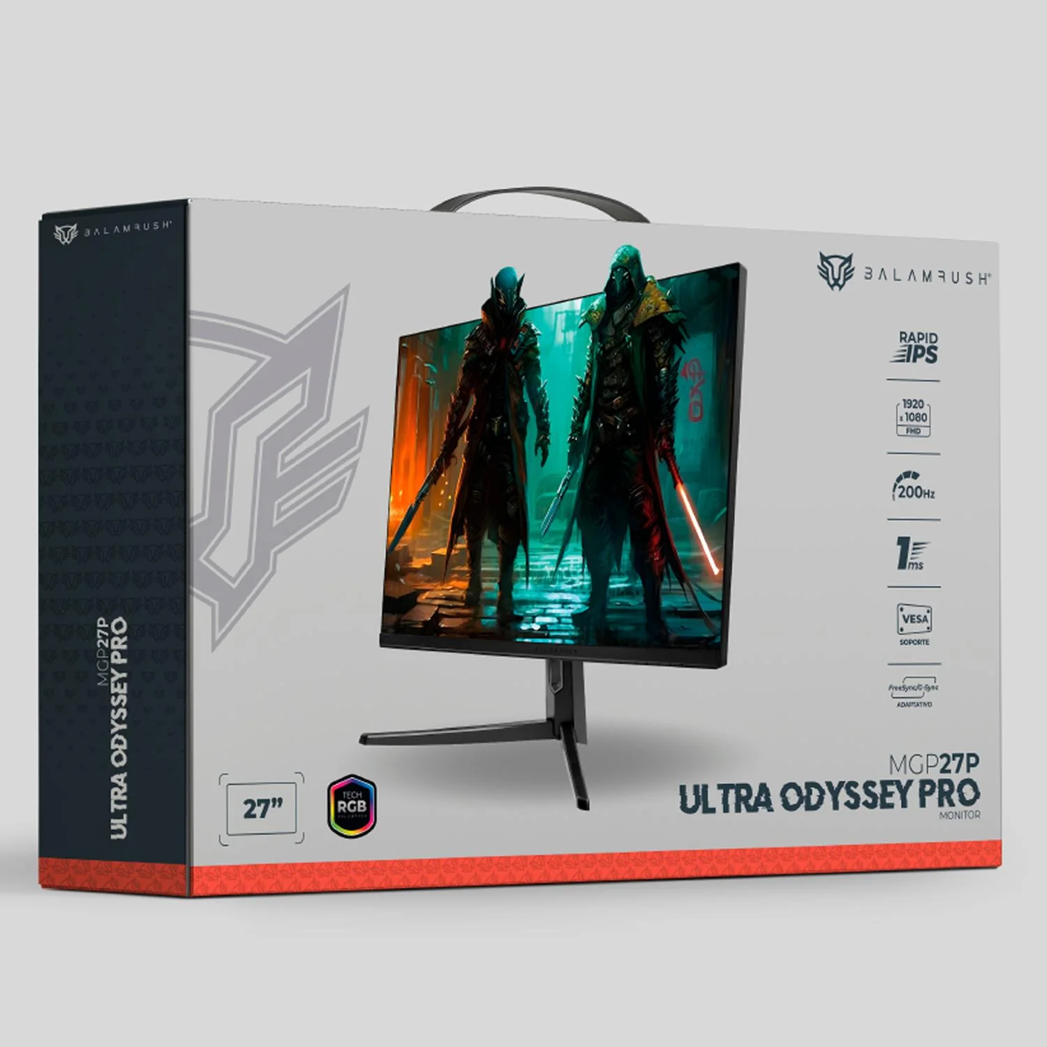 Monitor Gamer 27 BALAM RUSH ULTRA ODYSSEY PRO MGP27P 1Ms 200Hz FHD IPS LED RGB HDMI BR-938624 - Image 5