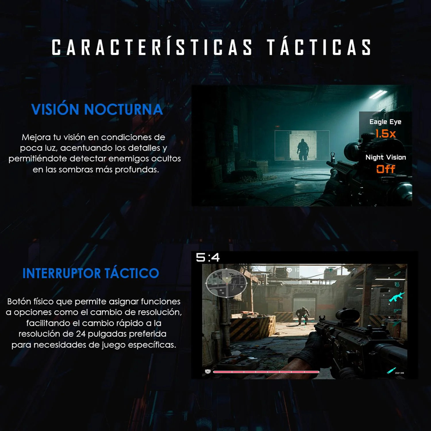 Monitor Gamer 27 GIGABYTE MO27Q2 0.03ms 240Hz QHD Pantalla OLED HDMI DP USB-C AMD FreeSync Bocinas - Image 7