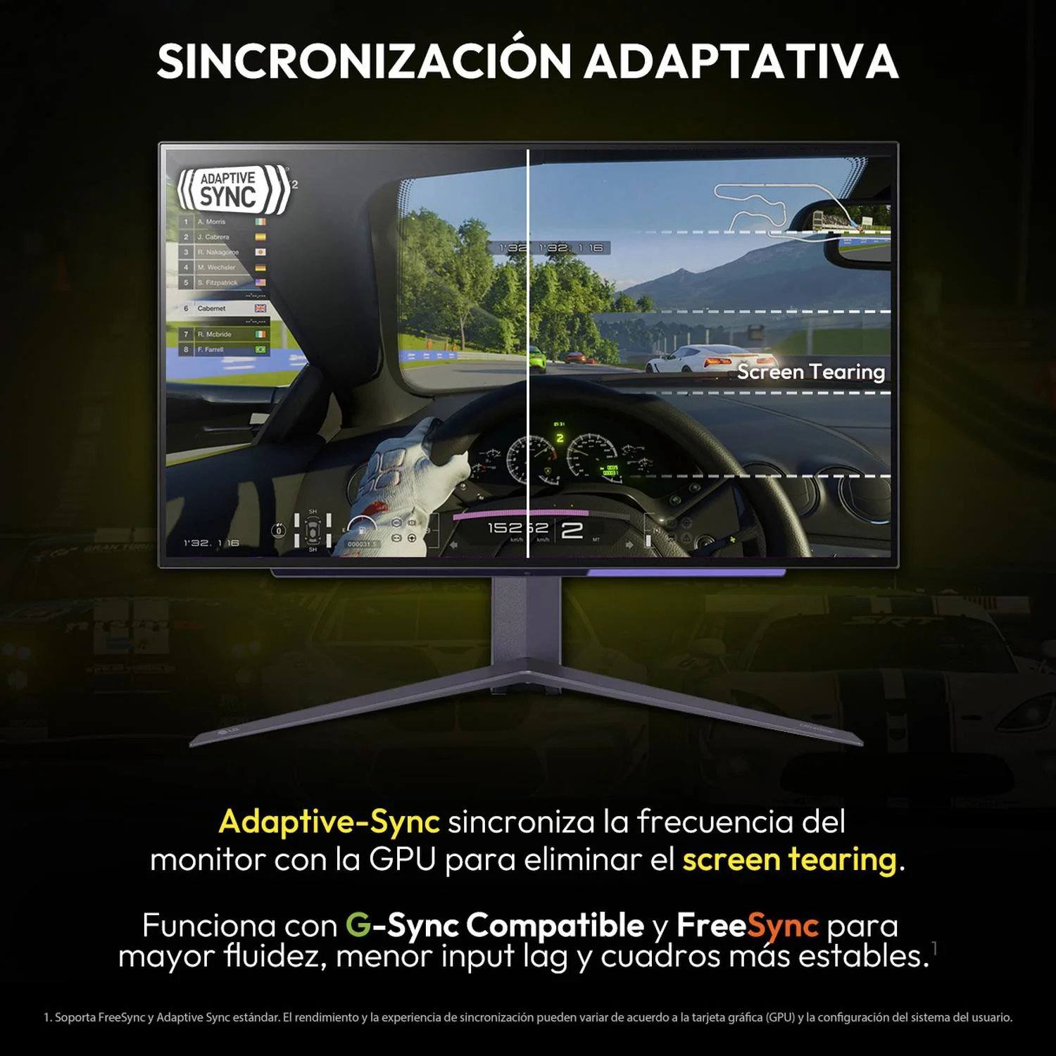 Monitor Gamer 27" LG UltraGear 27GS95QE-B 0.03ms 240Hz QHD OLED HDMI 2.1 DisplayPort 1.4 Adaptive Sync - Image 3