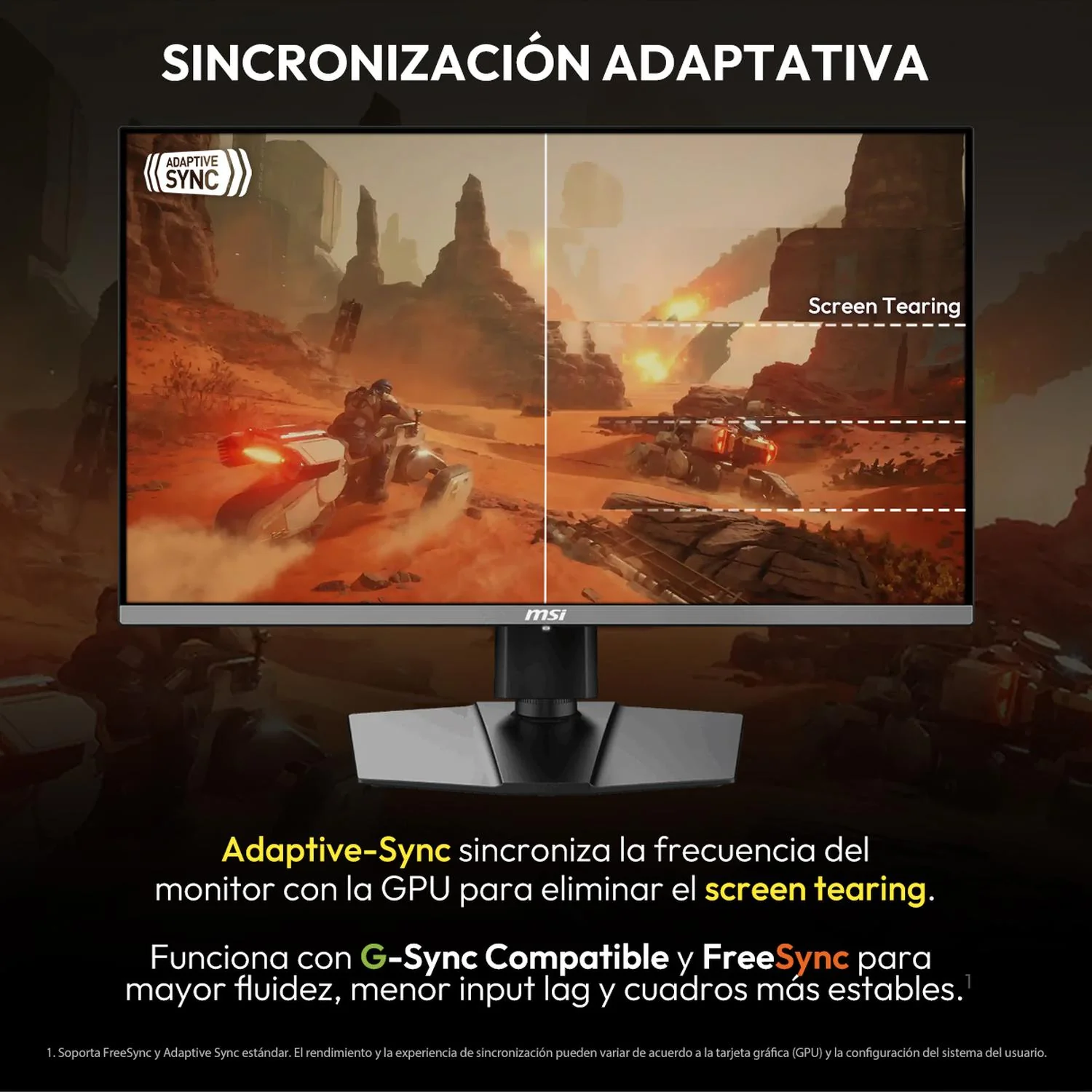 Monitor Gamer 27" MSI MAG 272UP QD-OLED X24 0.03ms 240Hz 4K UHD USB-C HDMI 2.1 DisplayPort 1.4a Adaptive Sync - Image 3