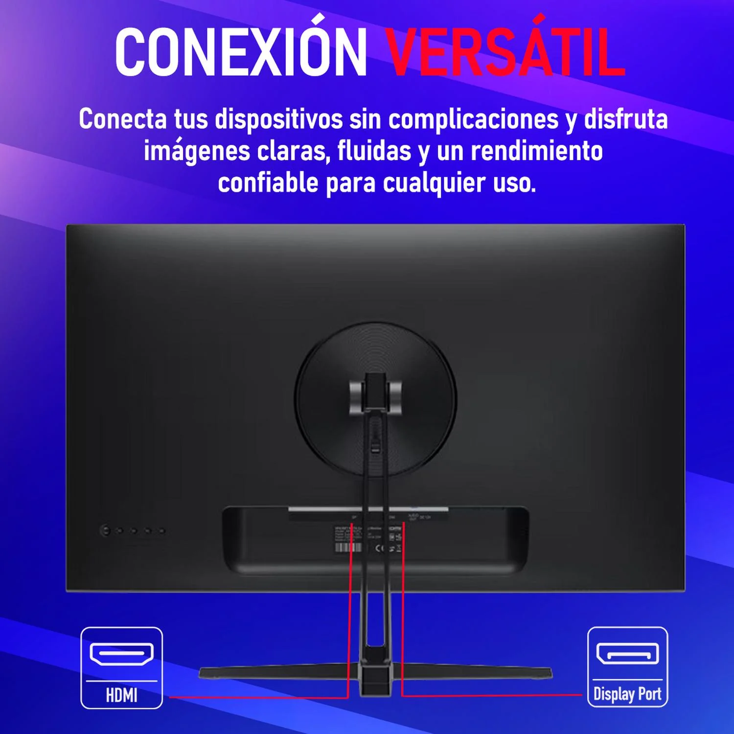 Monitor Gamer 27 XPG RIFT R27F6 1ms 165Hz Full HD IPS HDMI DP Adaptive Sync Negro R27F6-BKCMX - Image 3