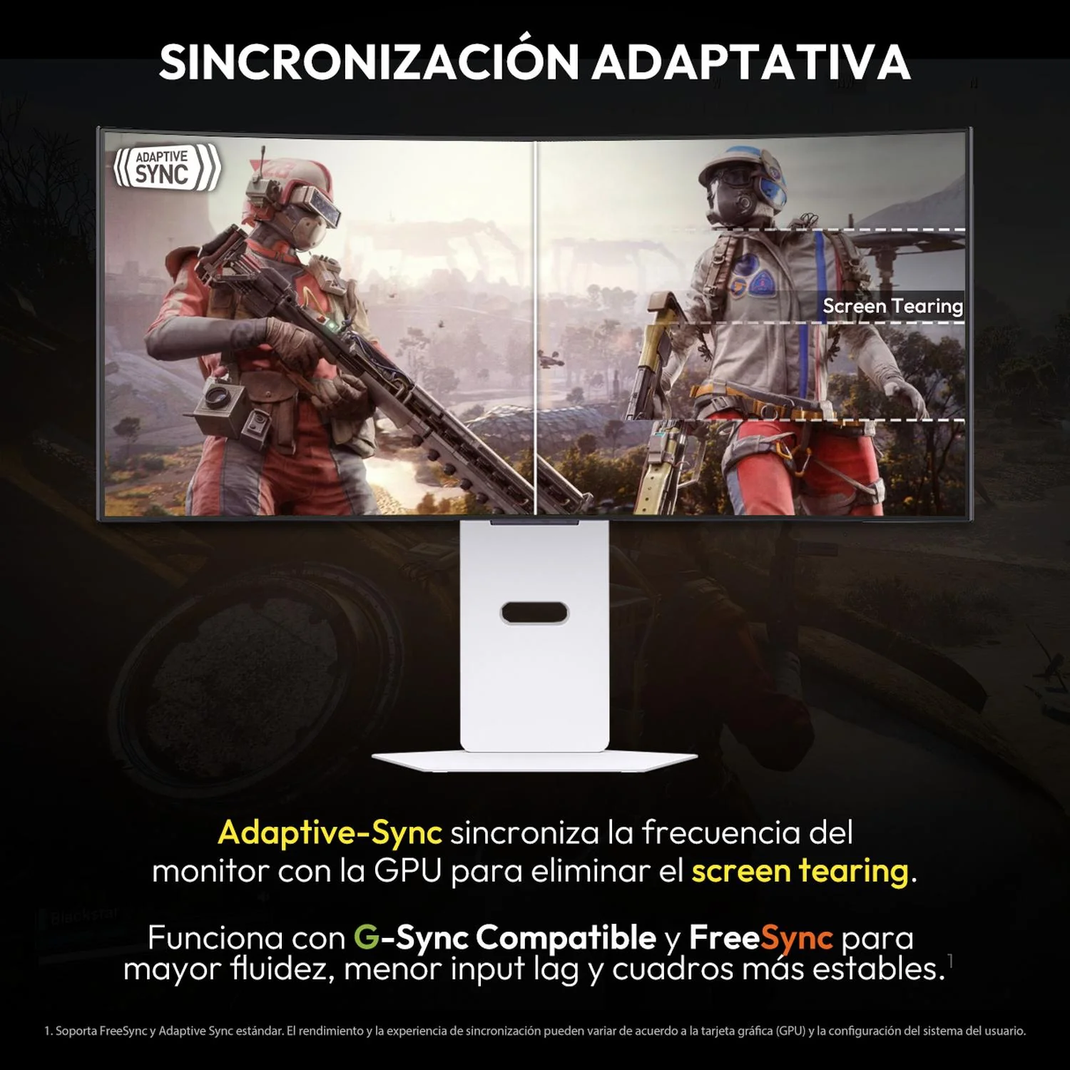Monitor Gamer 34" LG UltraGear 3934GX90SA-W 0.03ms 240Hz Ultra Wide QHD OLED HDMI 2.1 DisplayPort 1.4 Altavoces Adaptive Sync Blanco - Image 3