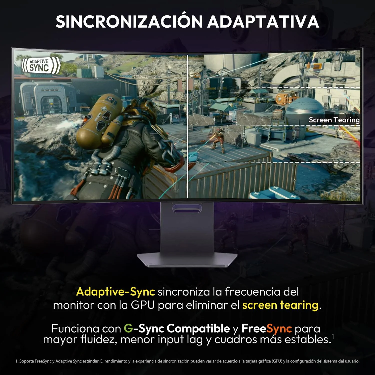 Monitor Gamer 39" LG UltraGear 39GS95QE 0.03ms 240Hz Ultra Wide QHD OLED HDMI 2.1 DisplayPort 1.4 Adaptive Sync - Image 3