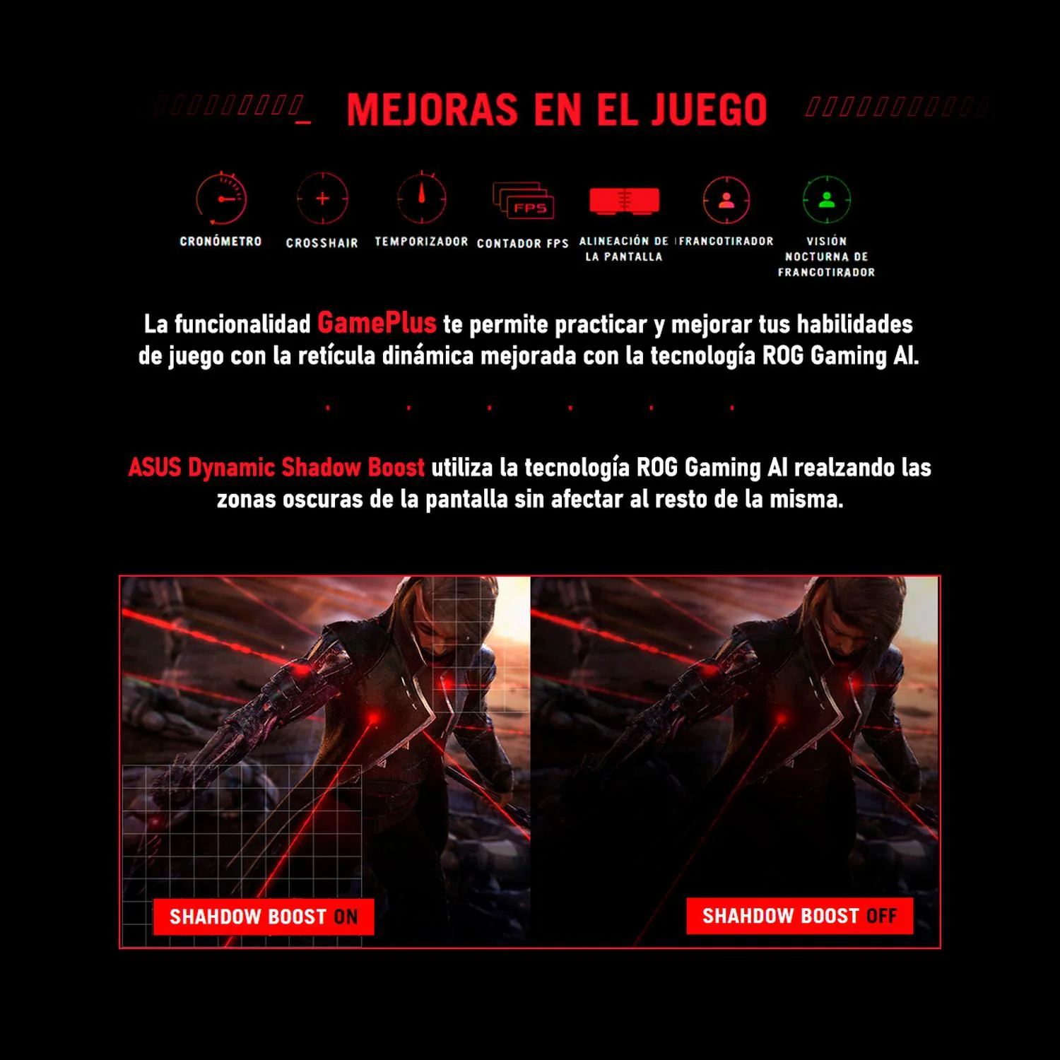 Monitor Gamer ASUS 27 ROG STRIX OLED XG27ACDNG 0.03ms 360Hz QHD QD-OLED 90W HDMI DP USB-C G-SYNC - Image 5