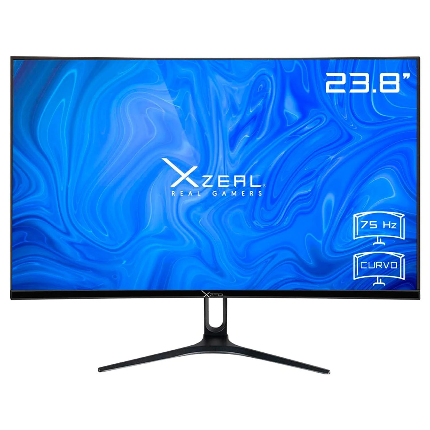 Monitor Gamer Curvo 23.8 XZEAL XST-570 5Ms 75Hz Full HD LED HDMI Negro Reacondicionado