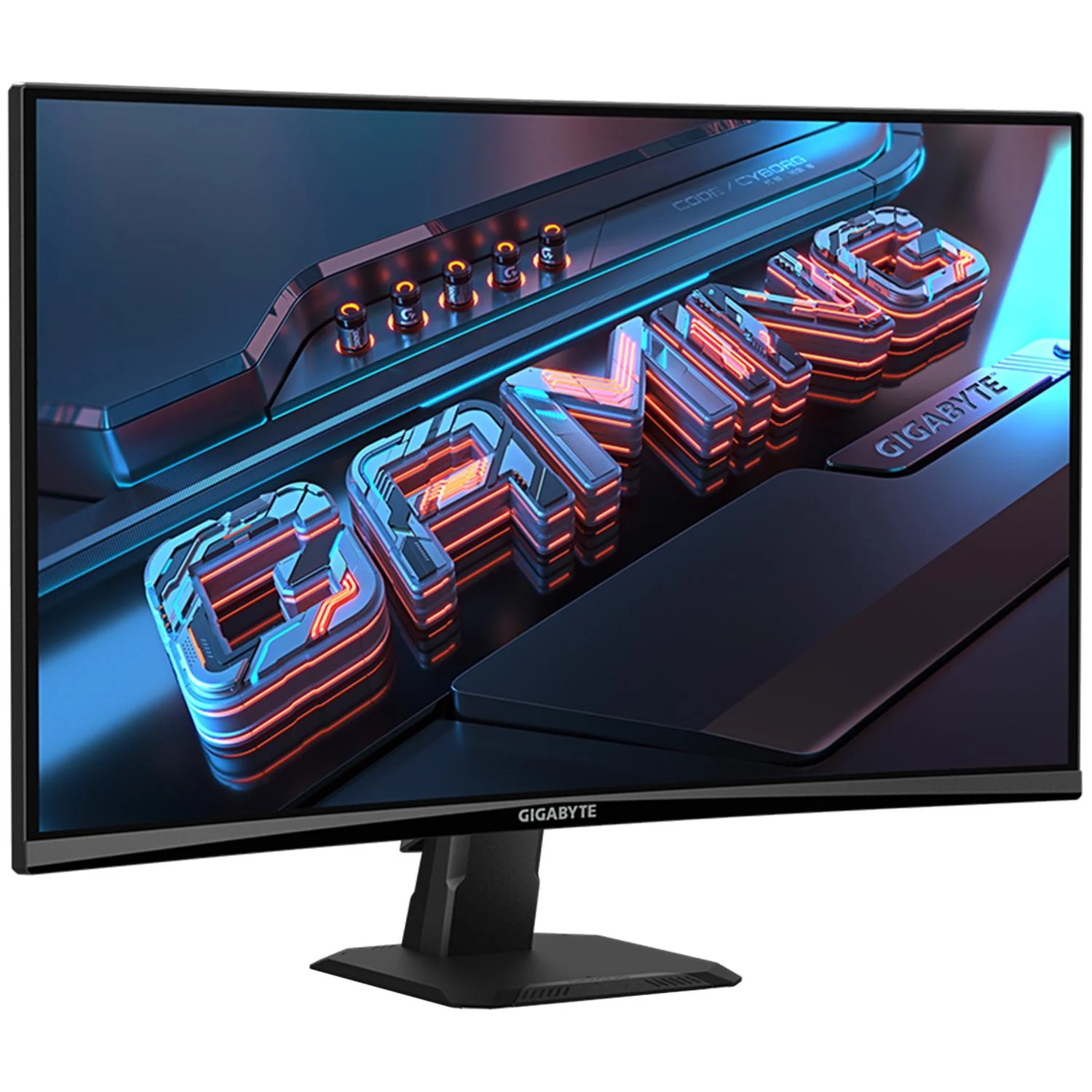 Monitor Gamer Curvo 27 GIGABYTE GS27FC US 1ms 180Hz Full HD VA HDMI DP FreeSync - Image 2