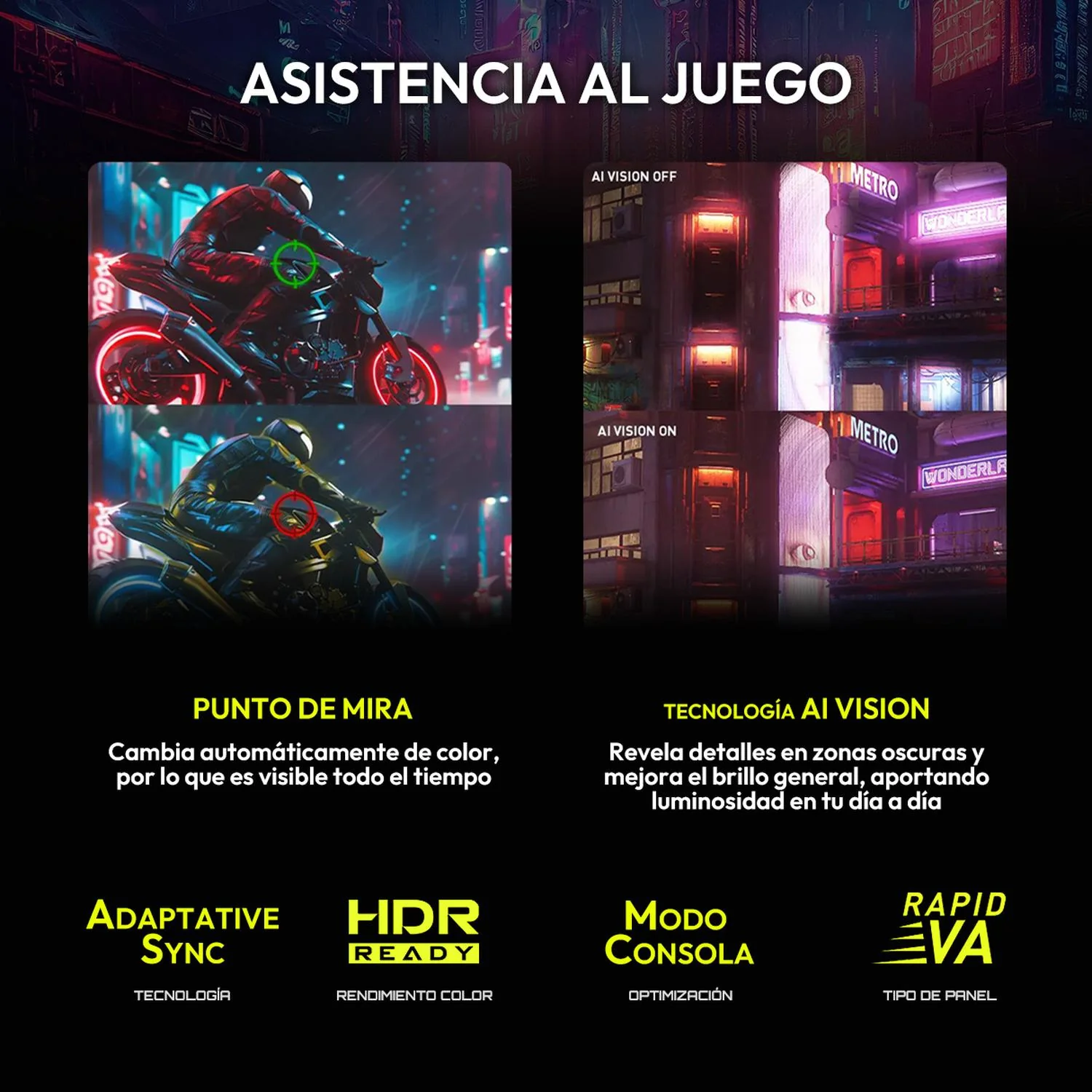 Monitor Gamer Curvo 27 MSI MAG 276CXF 0.5ms 280Hz Full HD Rapid VA HDMI DP - Image 4