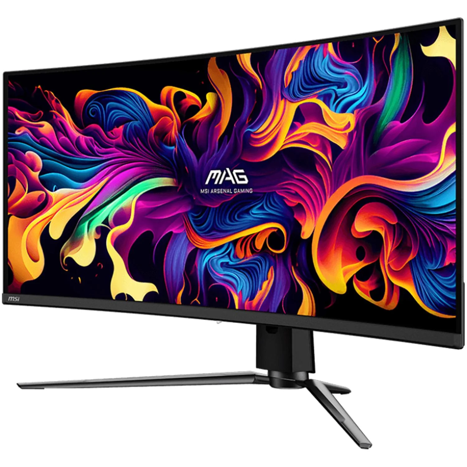 Monitor Gamer Curvo 34 MSI MAG 341CQP 0.03ms 175Hz Ultra Wide Quad HD QD-OLED HDMI DP USB-C - Image 2