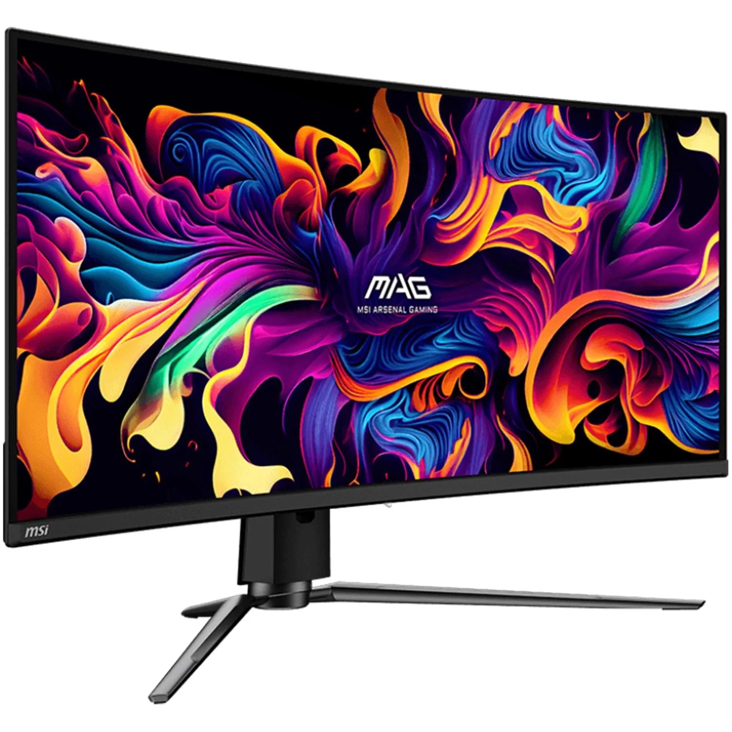Monitor Gamer Curvo 34 MSI MAG 341CQP 0.03ms 175Hz Ultra Wide Quad HD QD-OLED HDMI DP USB-C - Image 3