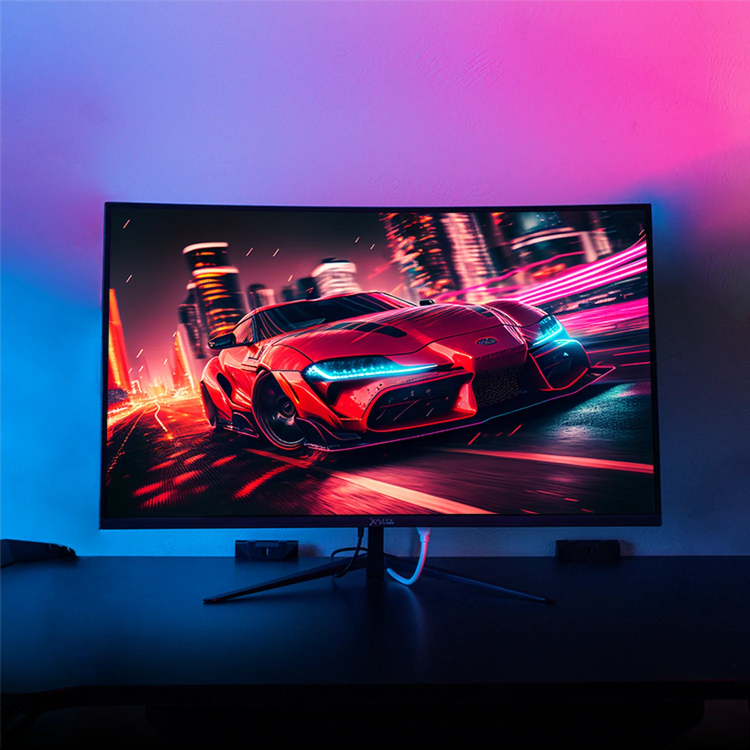 Monitor Gamer XTREME PC GAMING Clarity Curvo 27" MXT2706BK27C 4ms 100Hz FHD VA HDMI Negro - Image 6