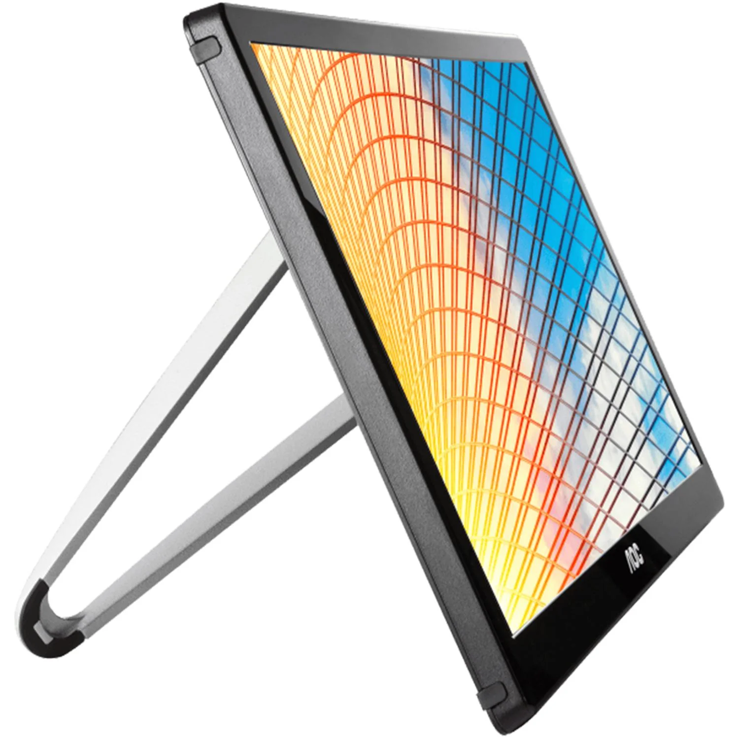 Monitor Portatil 15.6 AOC 60Hz HD TN WLED USB 3.0 Reacondicionado E1659FWUB-RF - Image 2