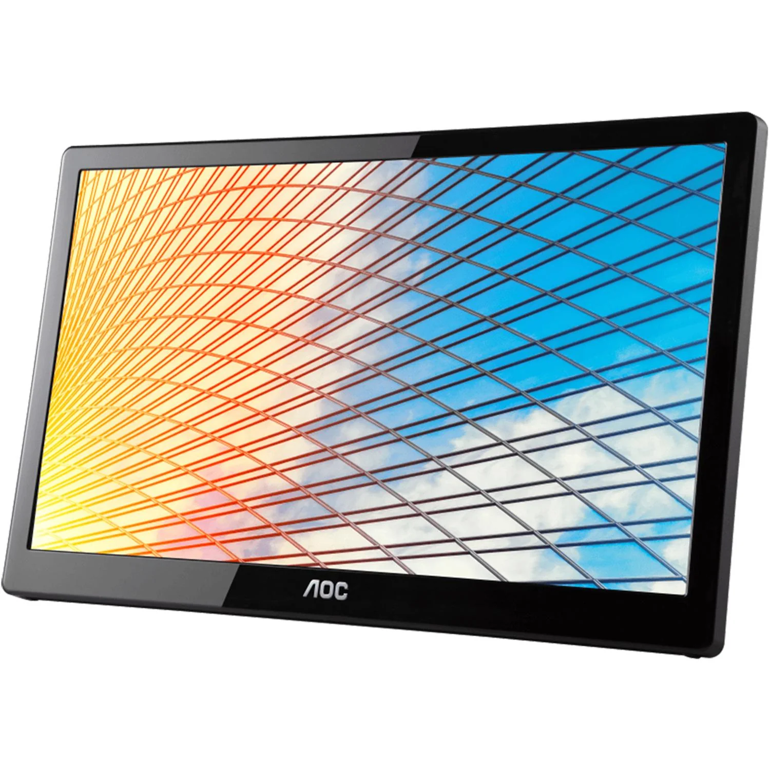 Monitor Portatil 15.6 AOC 60Hz HD TN WLED USB 3.0 Reacondicionado E1659FWUB-RF - Image 3
