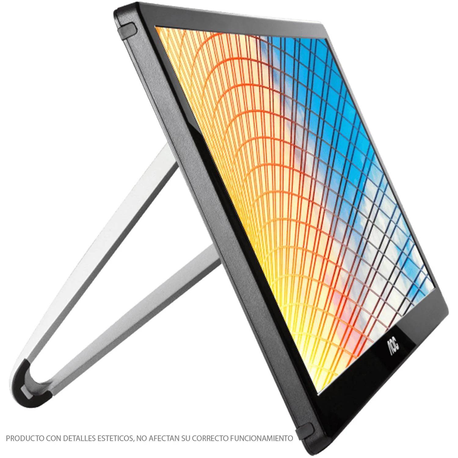Monitor Portatil 15.6 AOC 60Hz HD TN WLED USB 3.0 Reacondicionado Grado B (Bueno) E1659FWUB-RFB2 - Image 3
