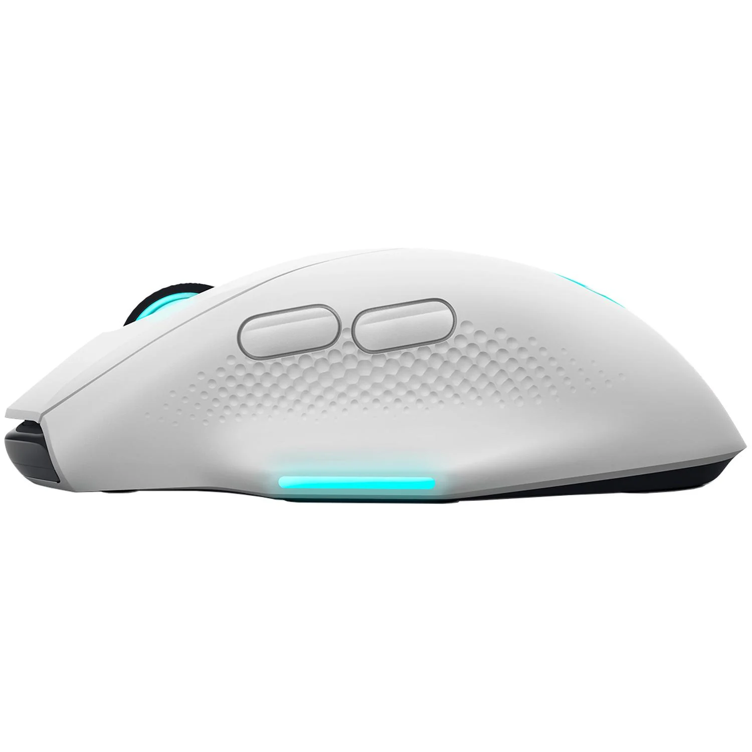 Mouse Gamer ALIENWARE AW620M 26000DPI Inalambrico Recargable 7 Botones Programables AlienFX RGB Blanco - Image 4