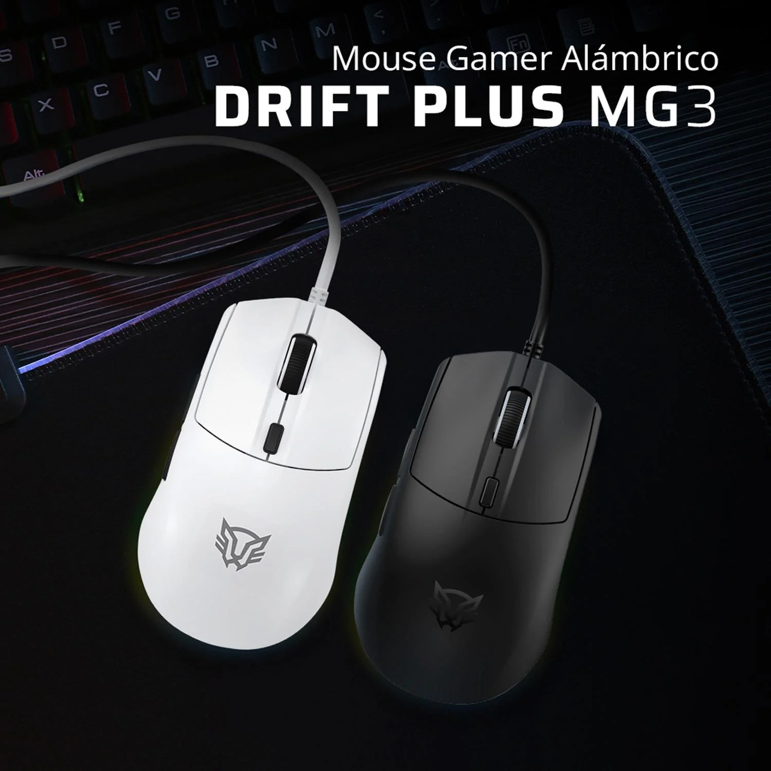 Mouse Gamer BALAM RUSH DRIFT PLUS MG3 7200dpi 6 Botones RGB Negro BR-943512 Máxima comodidad y Precision - Image 5