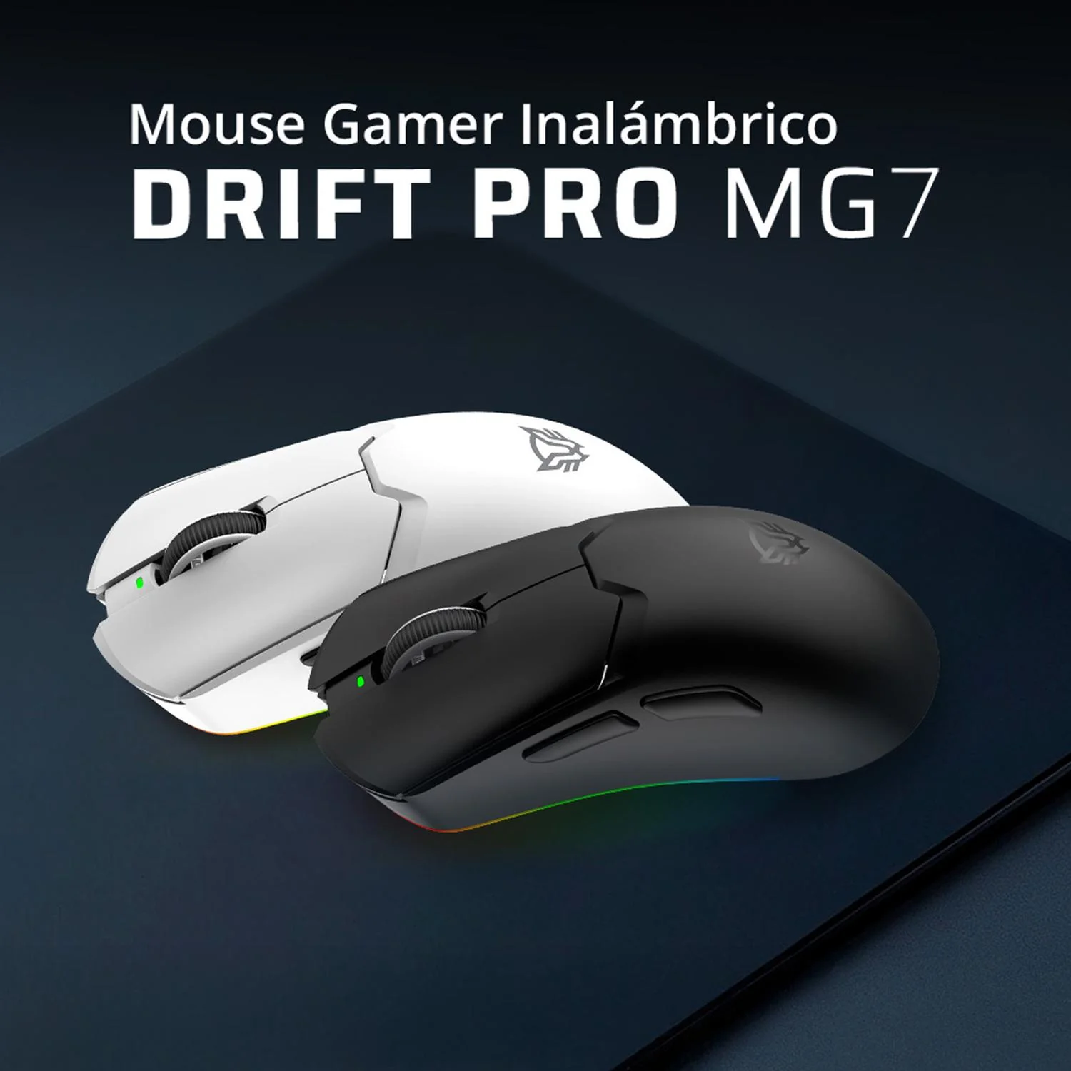 Mouse Gamer BALAM RUSH DRIFT PRO MG7 26000dpi 5 Botones Inalambrico 2.4GHz BT 5.3 Negro BR-938525 Mayor precisión y control en el juego - Image 5
